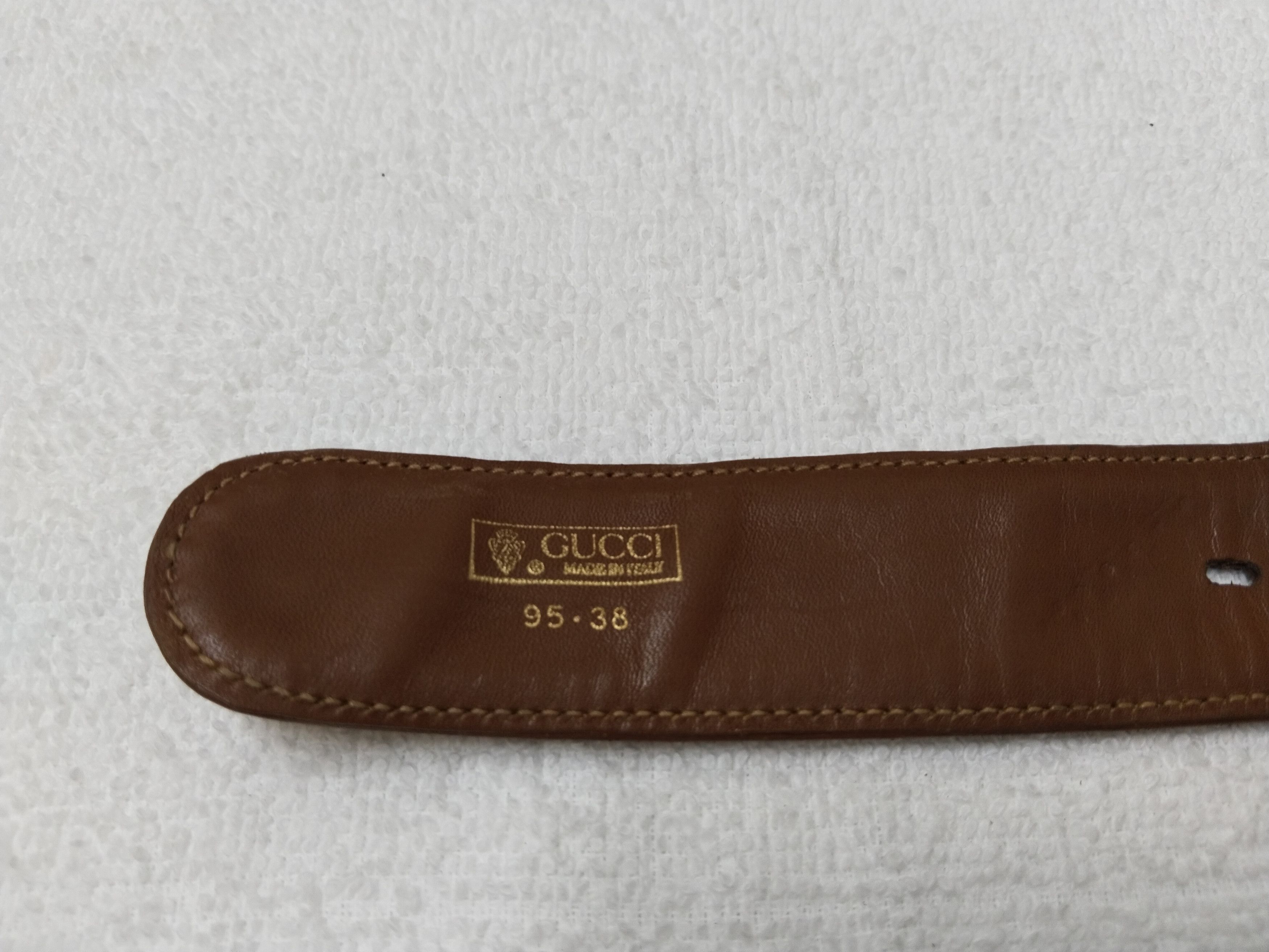 Gucci Gucci Leather Belt Size 36 - 3 Thumbnail