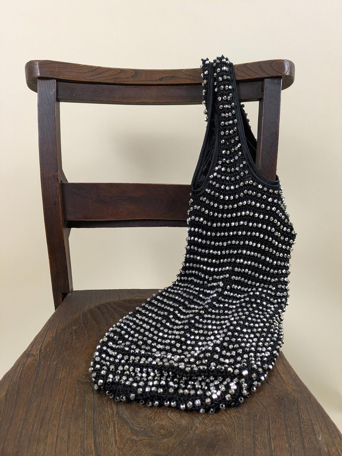 Other 2000's / Y2K beaded slouchy boho bag Size ONE SIZE - 2 Thumbnail