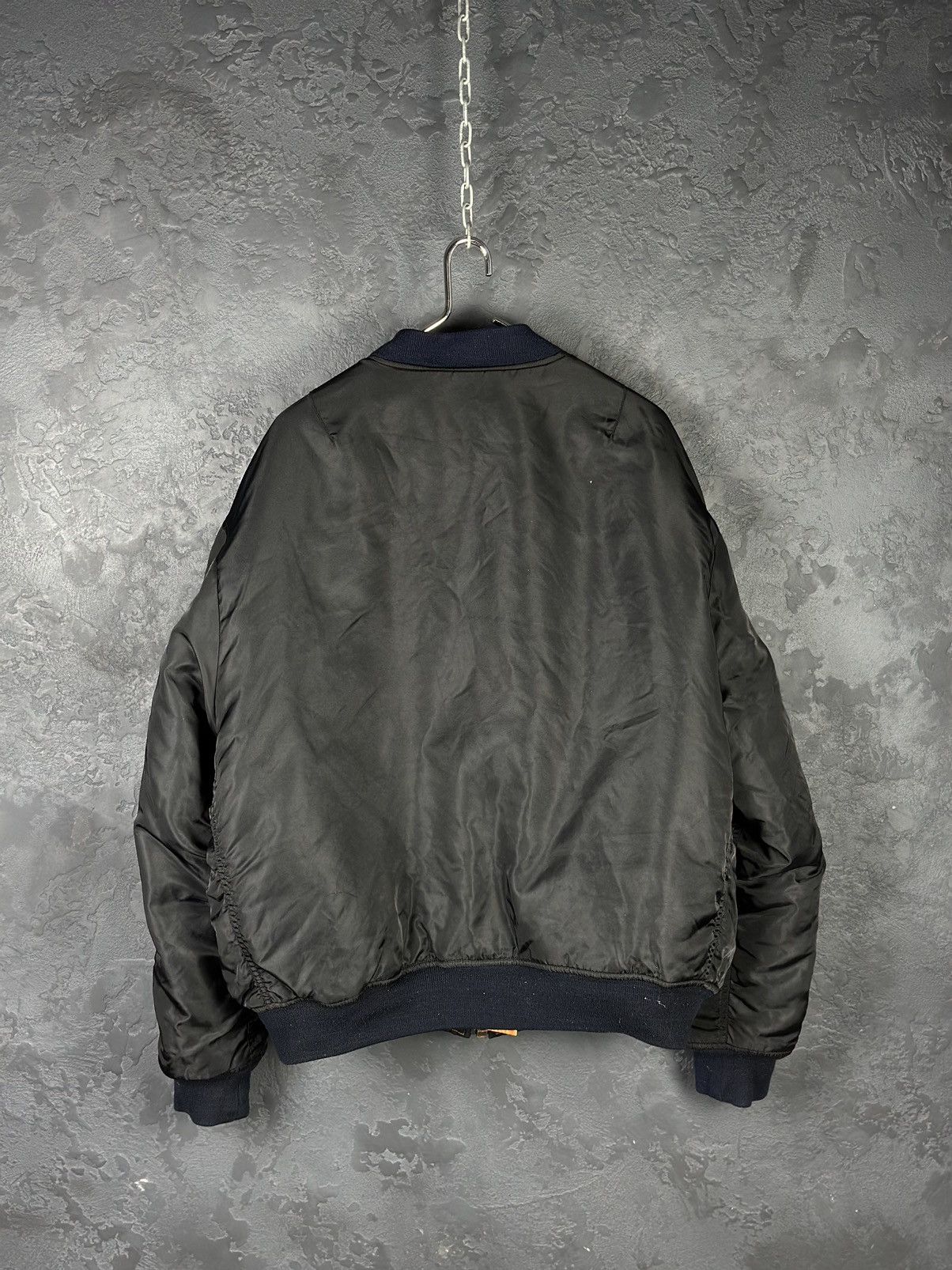 Vintage Vintage Buster Night Crows MA-1 Bomber Jacket Size US XL / EU 56 / 4 - 5 Thumbnail
