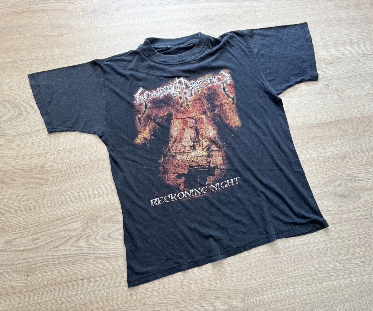 Band Tees Vintage Sonata Arctica Reckoning Night Rock Band T-Shirt Size US M / EU 48-50 / 2 - 1 Thumbnail