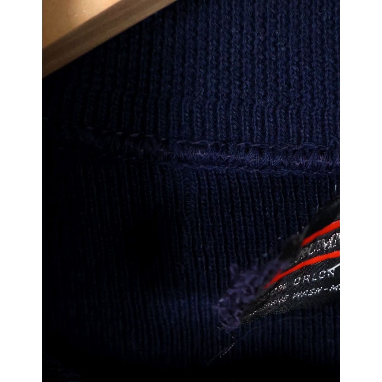 Vintage VINTAGE Drummond Sweater Stripe 1/4 Zip Dark Blue Knit Mens M XL Preppy Retro Pullover Size US M / EU 48-50 / 2 - 4 Thumbnail