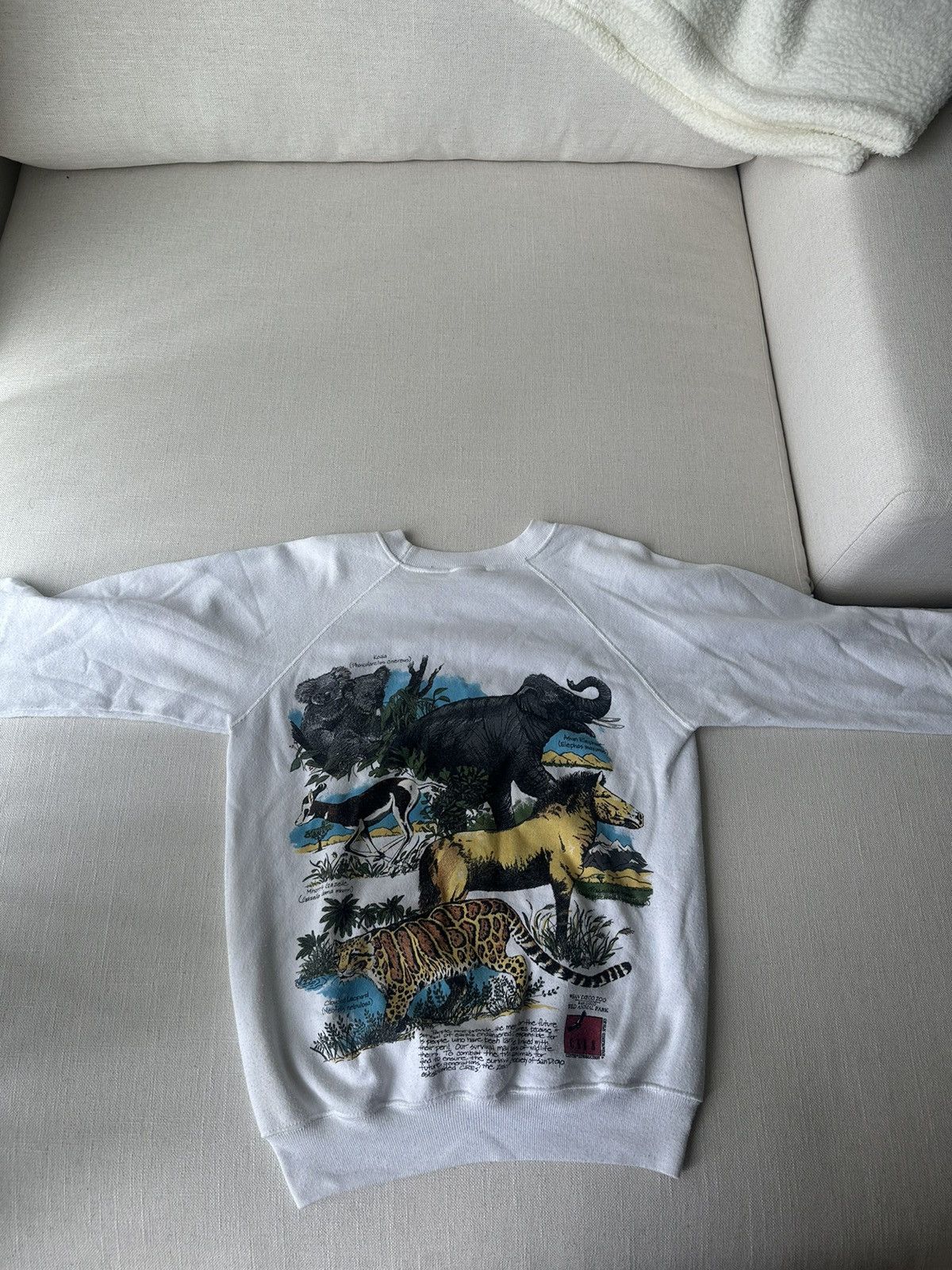 Vintage Vintage Animal Crewneck Size US M / EU 48-50 / 2 - 2 Thumbnail