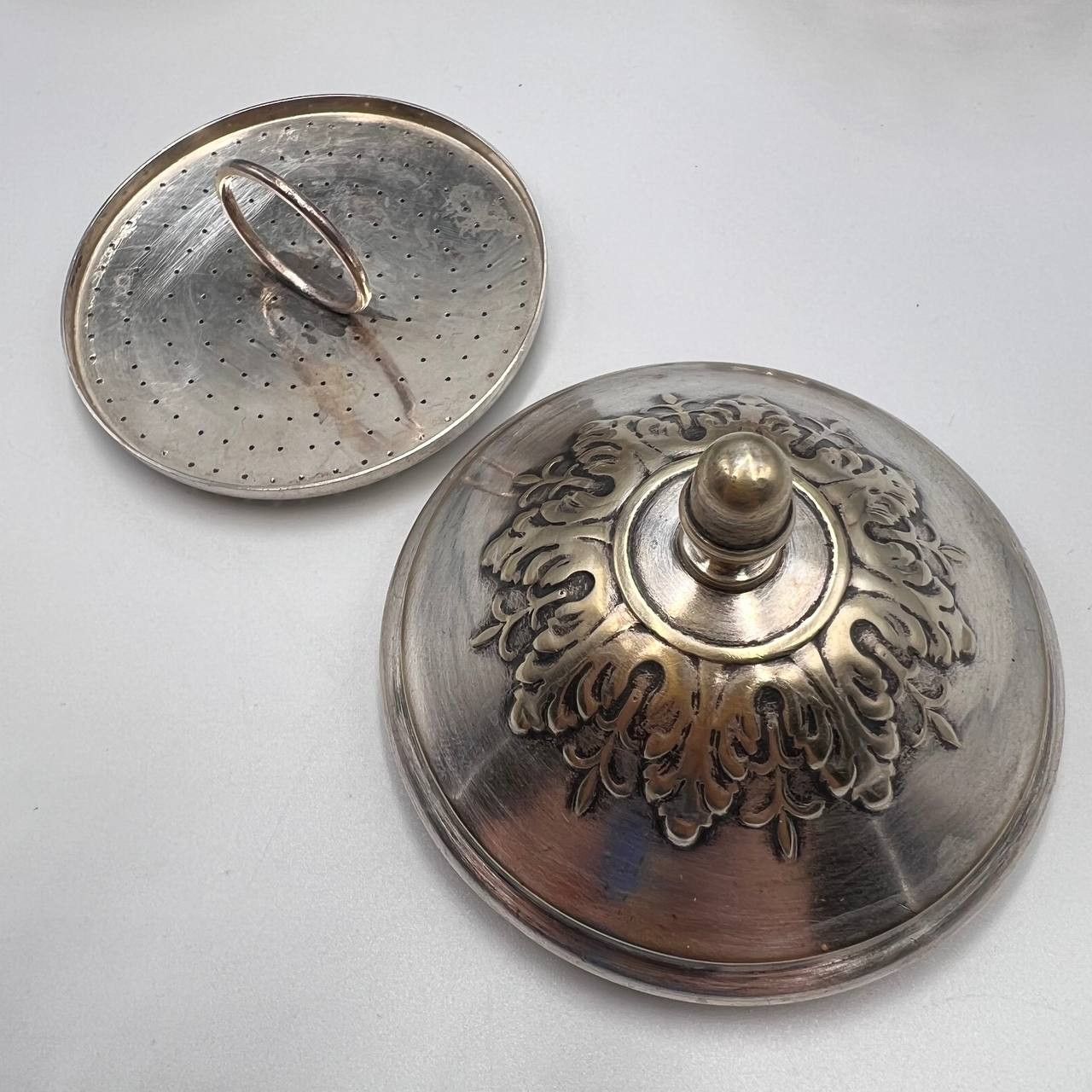 Vintage Gebr Berlin Vintage Silver Plated Tea Cup Holder Strainer Size ONE SIZE - 4 Thumbnail