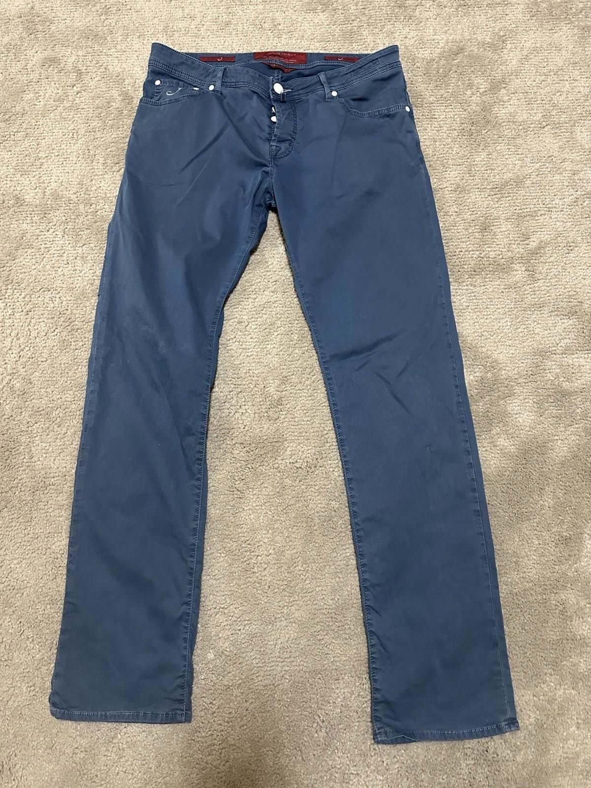 Jacob Cohen JACOB COHEN COMF Teal Luxury Denim Tailored Jeans Size 38 Size US 38 / EU 54 - 1 Thumbnail
