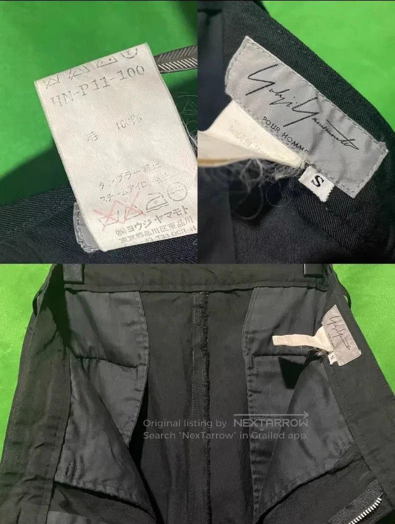 Yohji Yamamoto Yohji Yamamoto 99AW Wool Trousers. Size US 40 / EU 56 - 8 Thumbnail