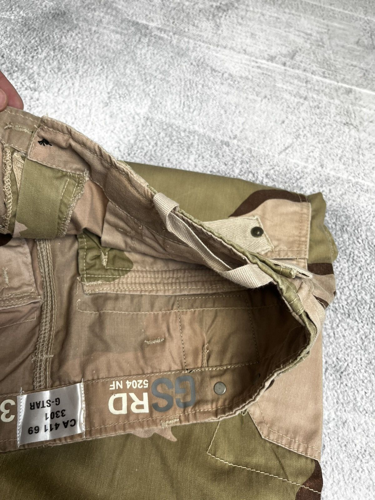 G-Star G star raw cargo camo pants japan streetwear Size US 34 / EU 50 - 15 Thumbnail