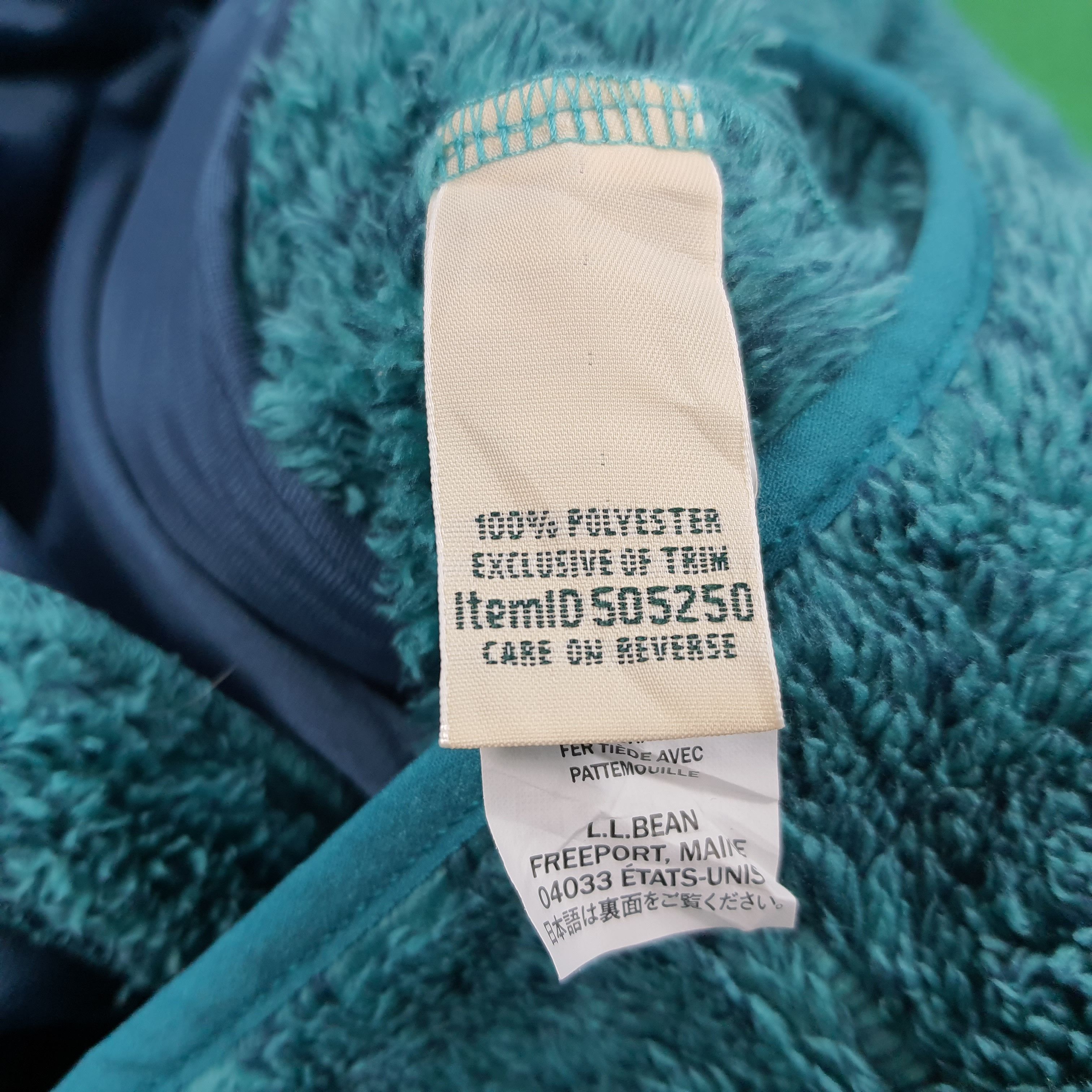 L.L. Bean × Vintage Vintage L.L.Bean Outdoor Winter Fleece Jacket Size US L / EU 52-54 / 3 - 5 Thumbnail
