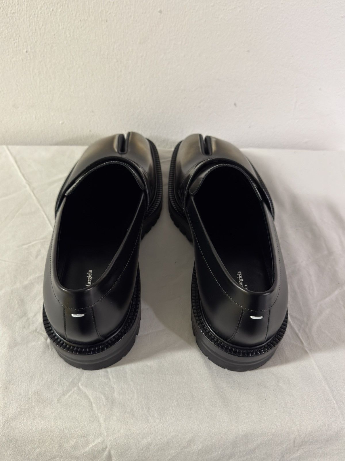 Maison Margiela Maison Margiela Tabi Platform Loafers - Black / Gold 45 Size US 12 / EU 45 - 4 Thumbnail