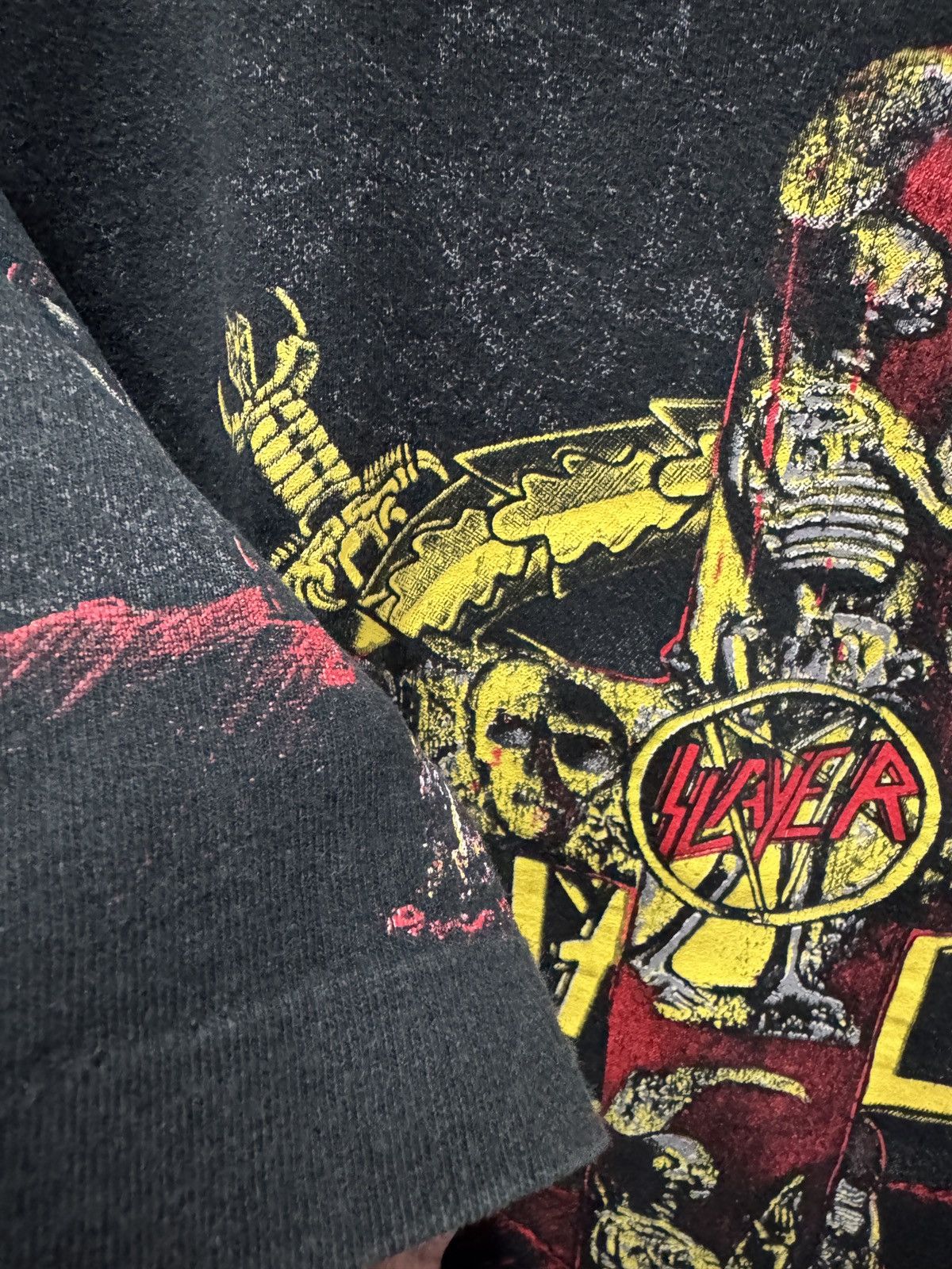 Slayer Vintage Slayer All Over Print Size US L / EU 52-54 / 3 - 3 Thumbnail