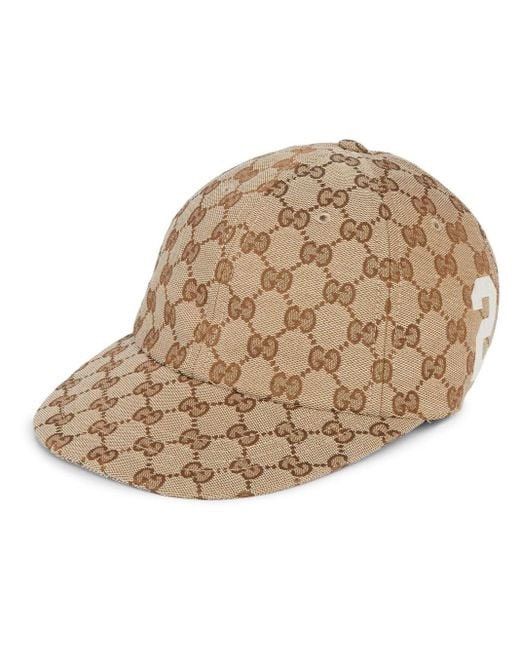 Gucci GG Cotton Canvas Baseball Hat Size ONE SIZE - 3 Thumbnail
