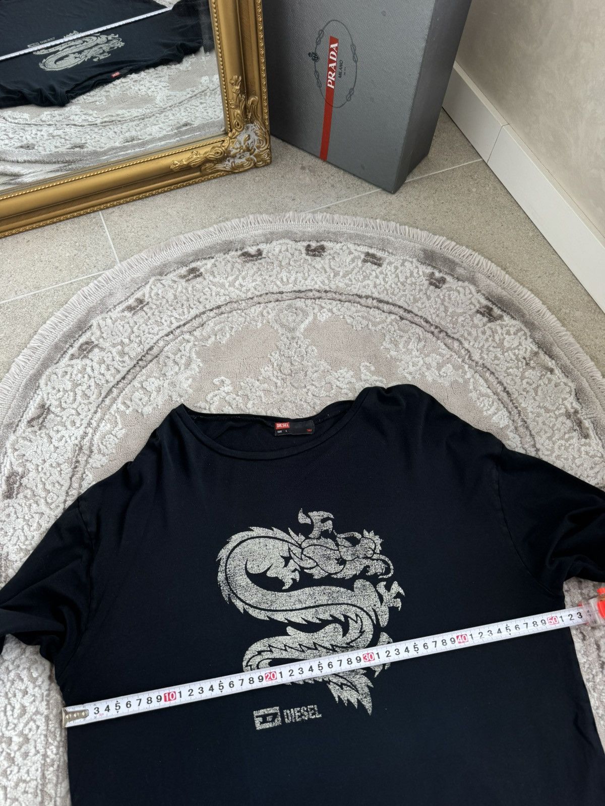 Diesel Vintage Diesel Japanese Dragon Longsleeve Size US L / EU 52-54 / 3 - 6 Thumbnail