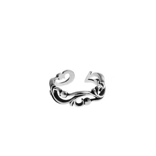 Designer × Jewelry × Vintage Retro punk ring Size ONE SIZE - 4 Thumbnail