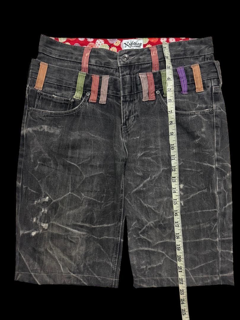 Vintage Vintage Antfui 🇯🇵 Double Waist Whisker Short Distressed Jean Size US 30 / EU 46 - 15 Thumbnail