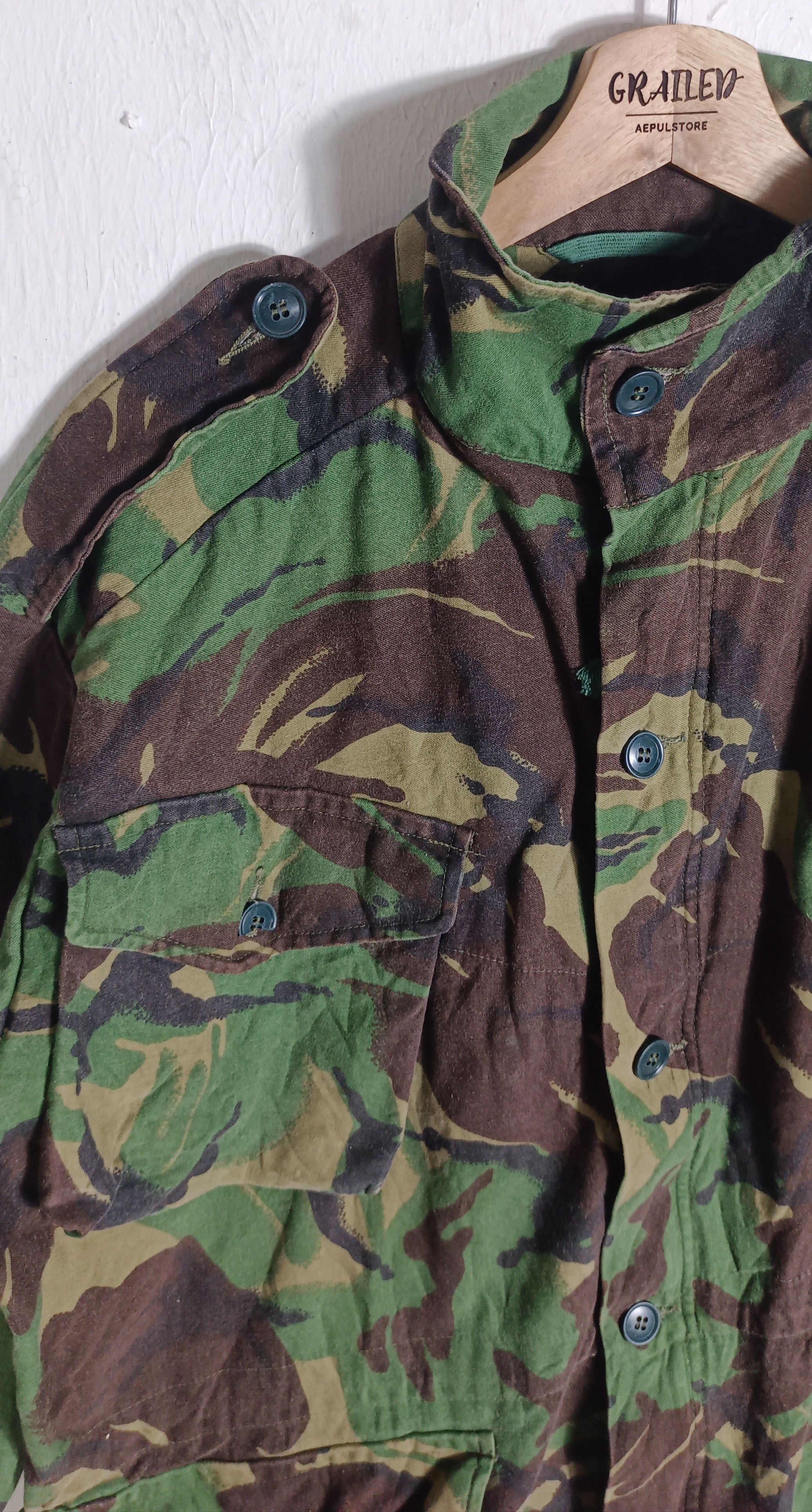 Other Vintage 60s 1968🔥 British Smock Combat DPM Jacket Size US L / EU 52-54 / 3 - 8 Thumbnail