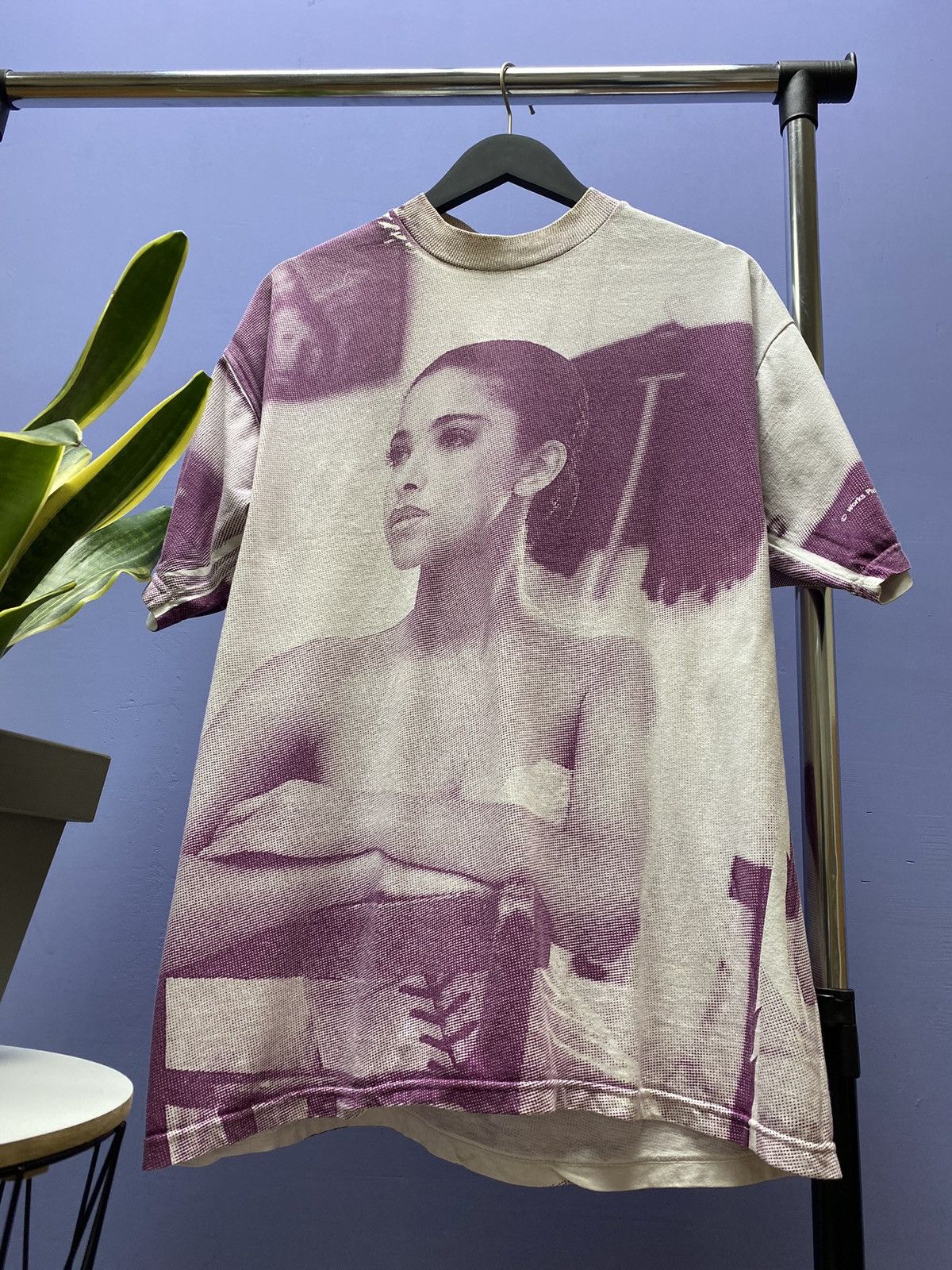 Band Tees Vintage 1993 Sierra Teez Girl Portrait Allover Print Tee Size US XL / EU 56 / 4 - 2 Thumbnail
