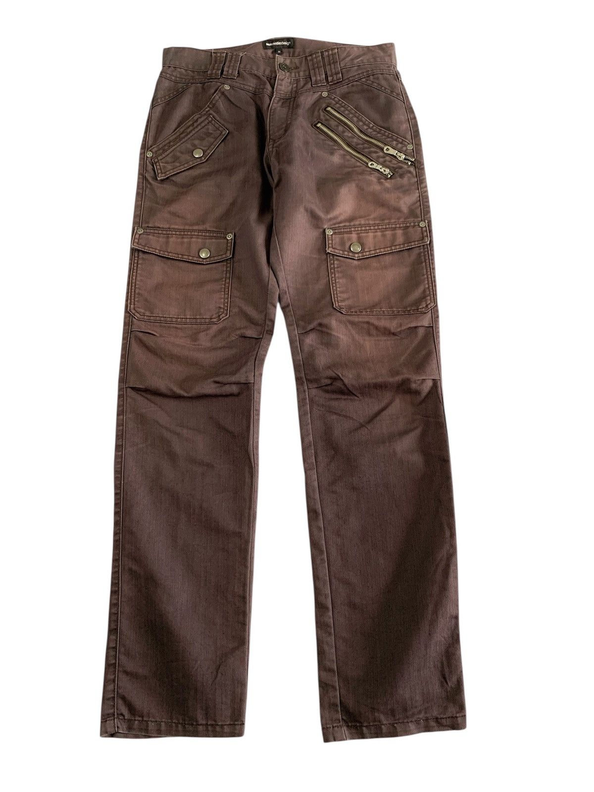 Multi pocket cargo pants from japanese brand semanticdesign