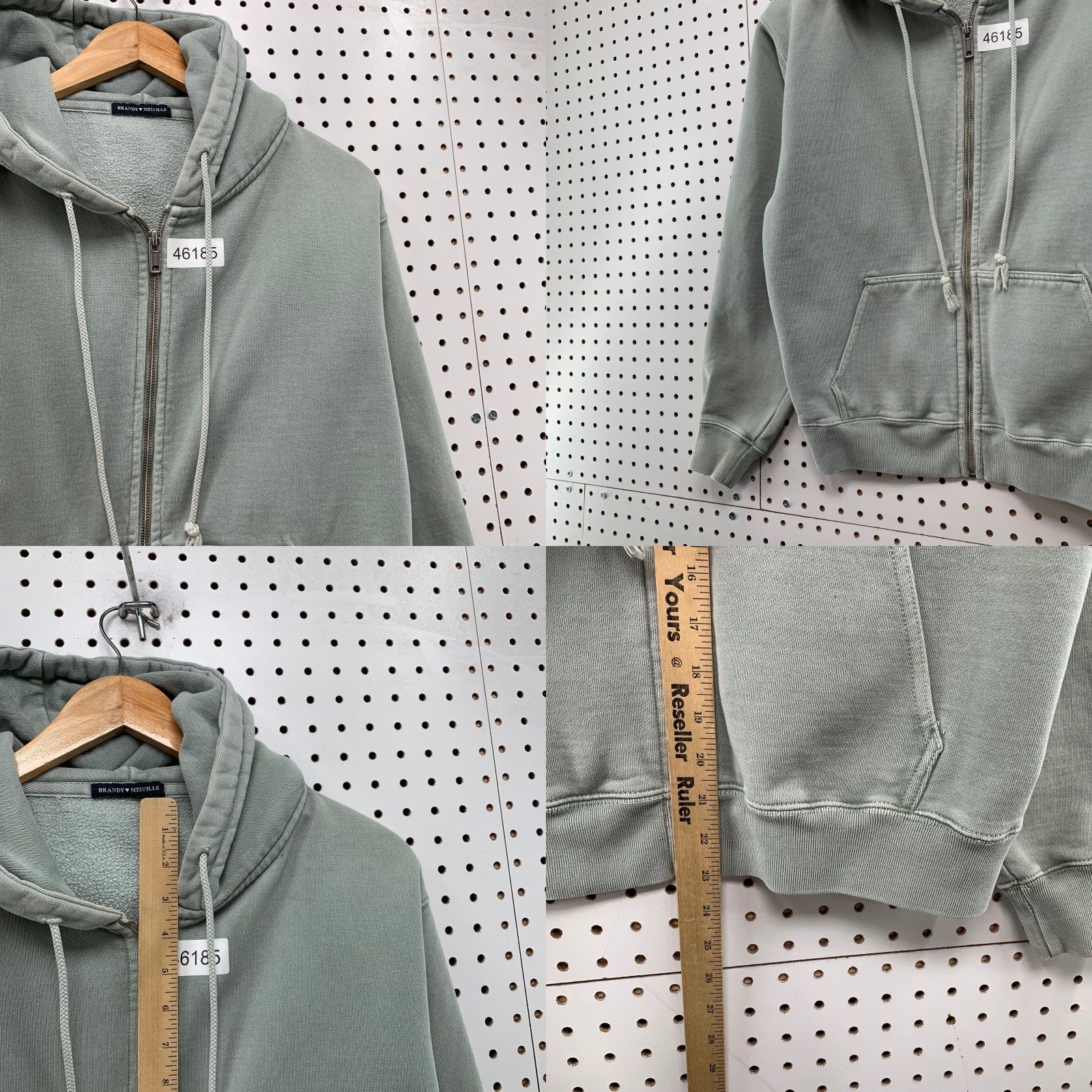 Brandy Melville Brand Melville Hoodie Sweatshirt Womens One Size Zip Hooded Fleece Size ONE SIZE - 8 Thumbnail