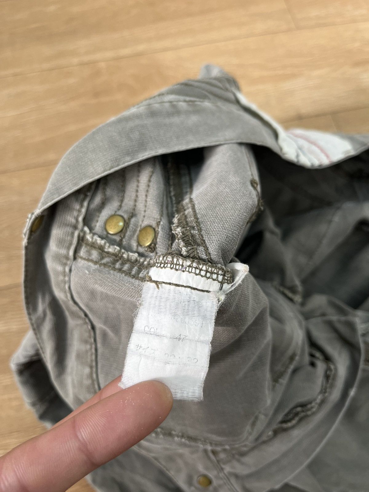 If Six Was Nine RARE PROKEDS FLARE JEANS BALENCIAGA STYLE BOOTCUT Size 32" / US 10 / IT 46 - 11 Thumbnail