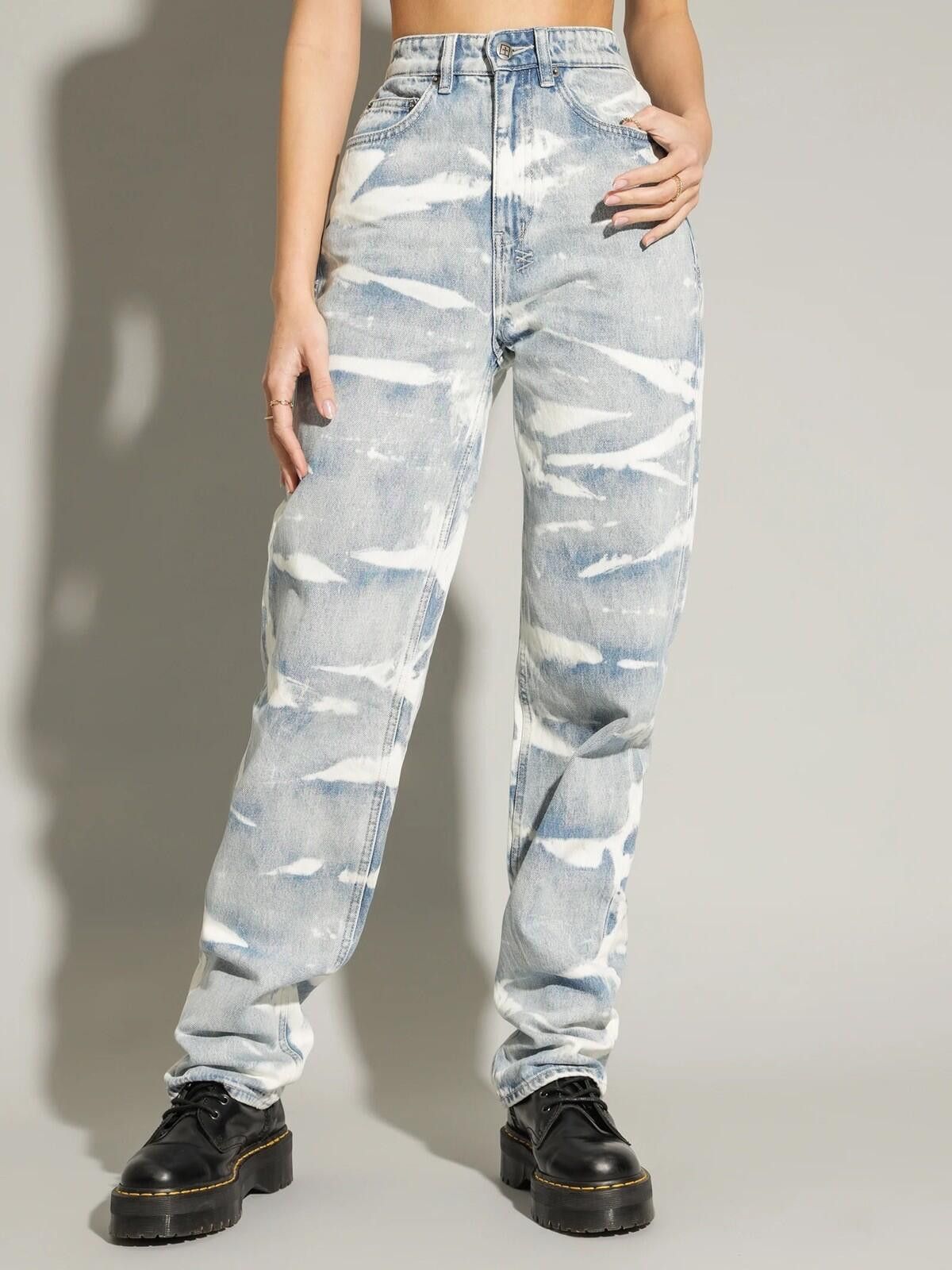 Ksubi new ksubi womens denim jeans playback motley blue 29 11 Size 29" - 2 Thumbnail