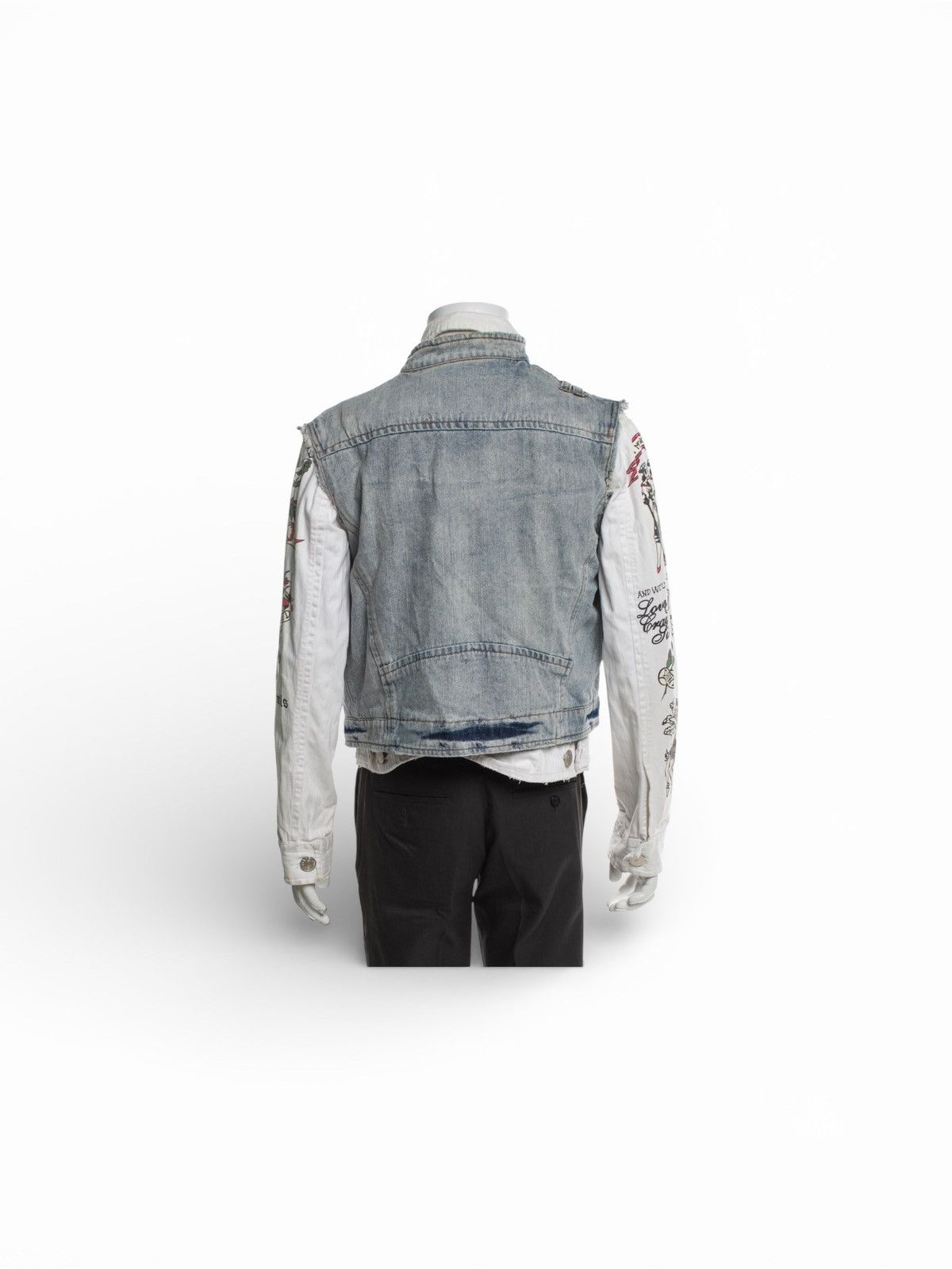 Dsquared2 DSQUARED2 Denim Jacket / Vest Size US L / EU 52-54 / 3 - 3 Thumbnail