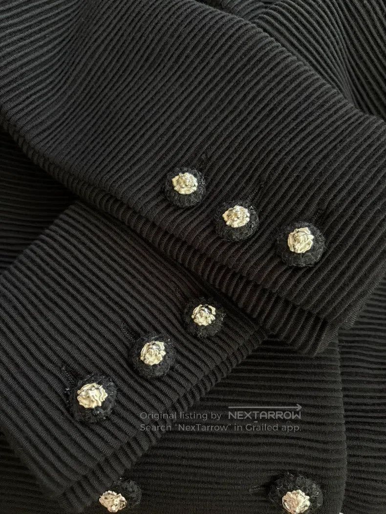 Chanel Chanel Lion head button jacket Size XXS / US 00 / IT 34 - 4 Thumbnail