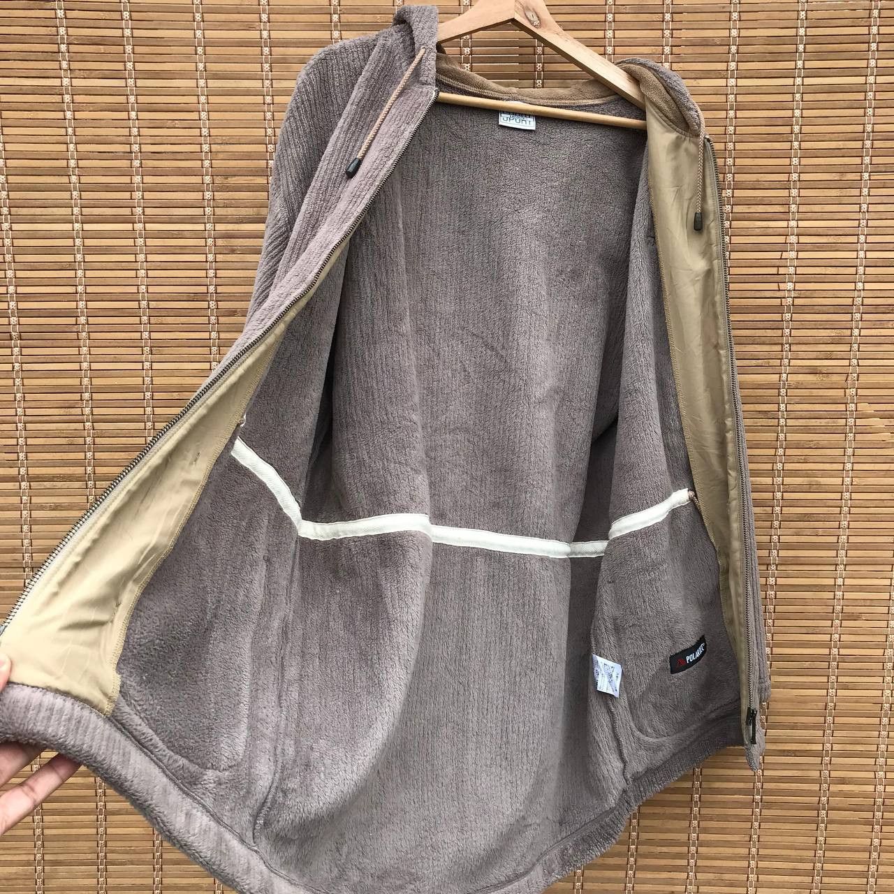Lacoste × Vintage VINTAGE LACOSTE HOODIE X POLARTEX JUMPER BAGGY Size US XL / EU 56 / 4 - 14 Thumbnail