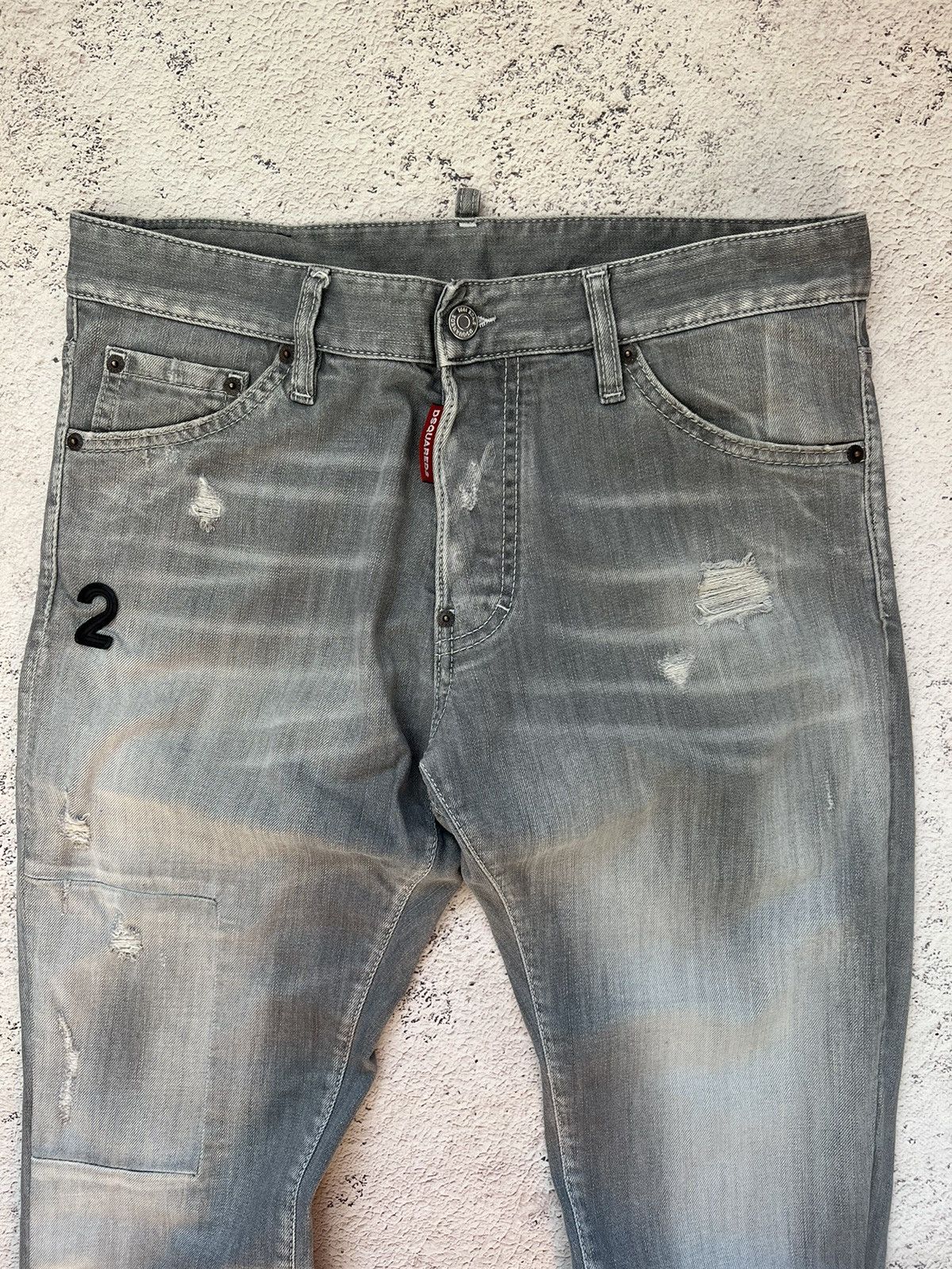 Dsquared2 Dsquared2 Jeans Skinny Distressed Style Size US 31 - 1 Thumbnail