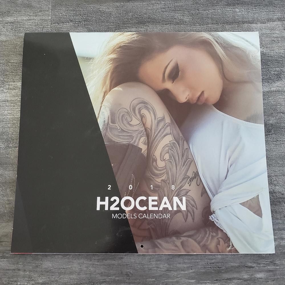 Designer H2Ocean Tattoo Model 2018 Calendar Size ONE SIZE - 1 Thumbnail