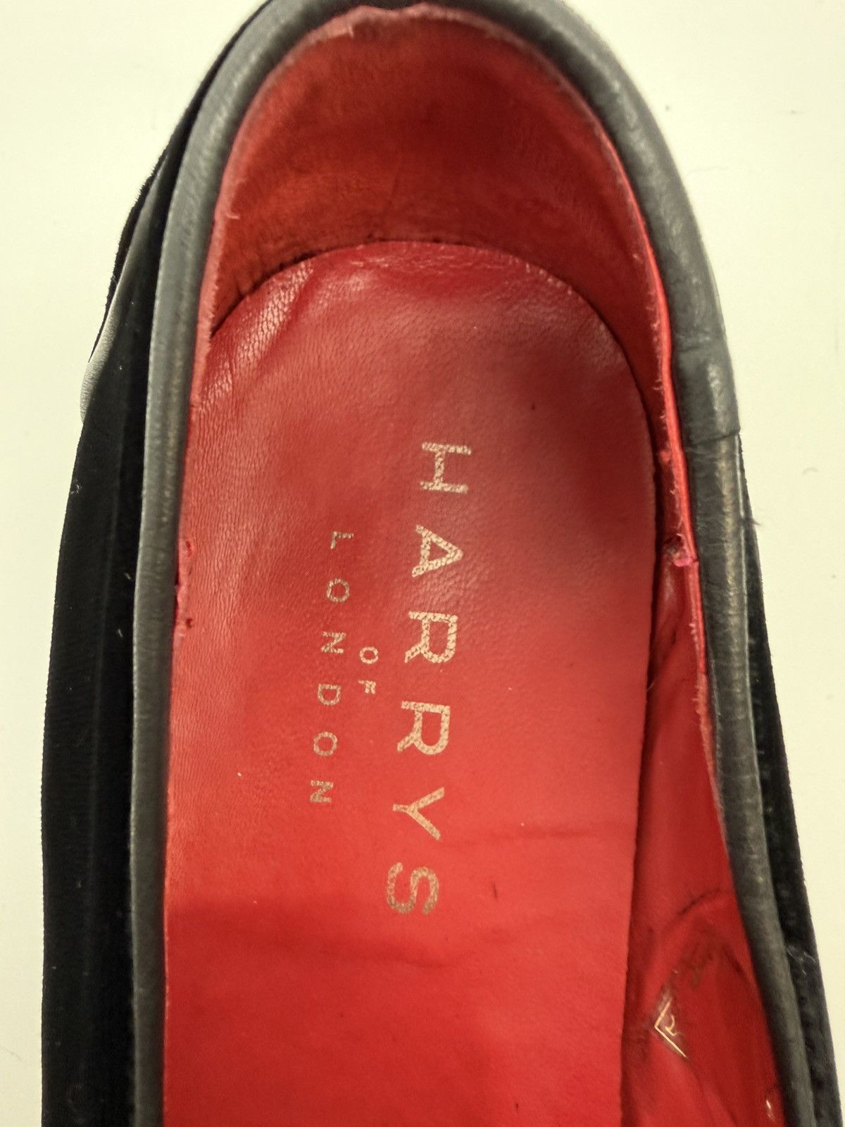 Harrys Of London Harrys of London "Shelley" Black Velvet Tassel Loafers US 11 Size US 11 / EU 44 - 11 Thumbnail