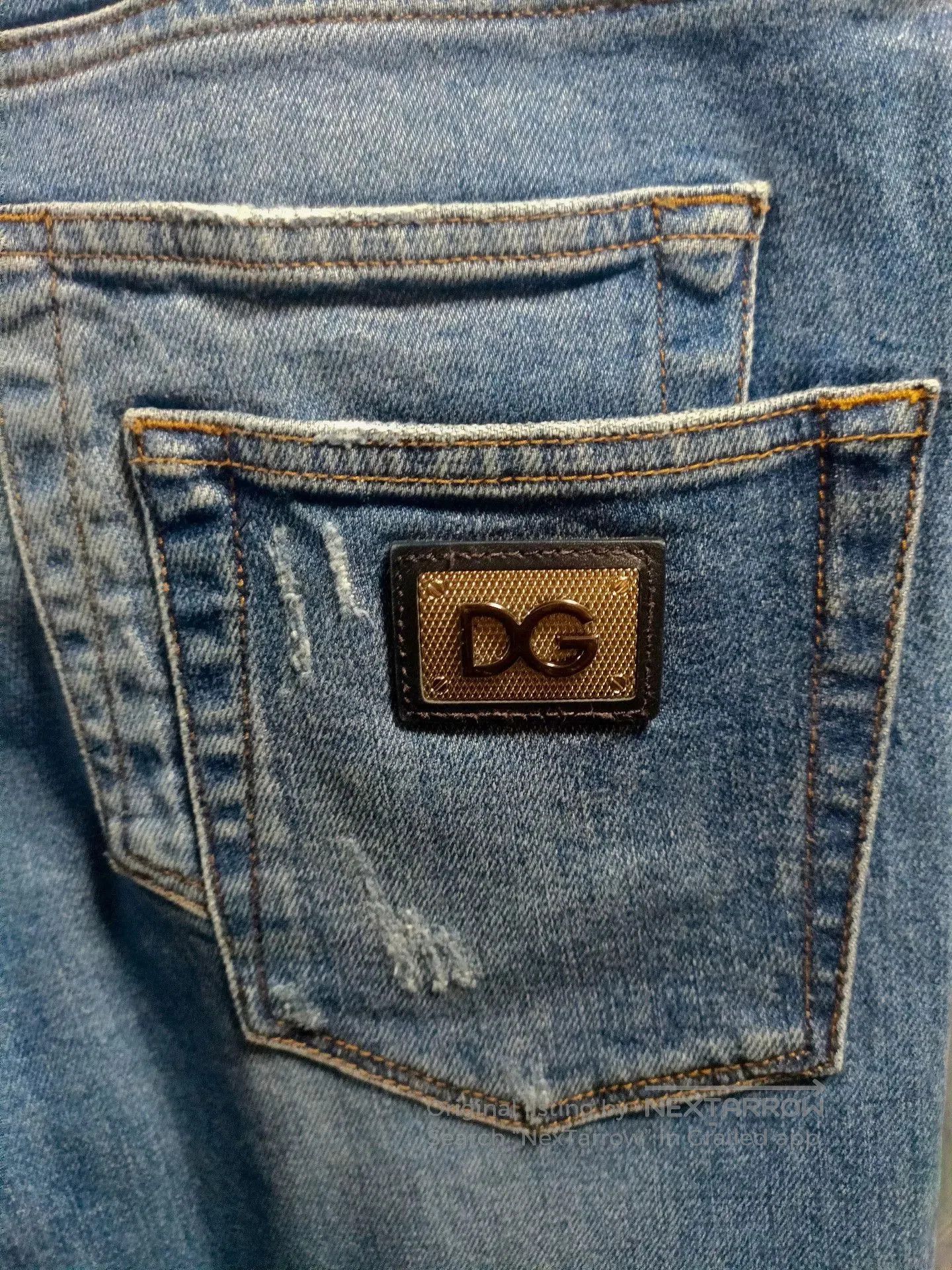 Dolce & Gabbana Dolce&Gabbana Sacred Heart Crown Jeans. Size US 32 / EU 48 - 7 Thumbnail