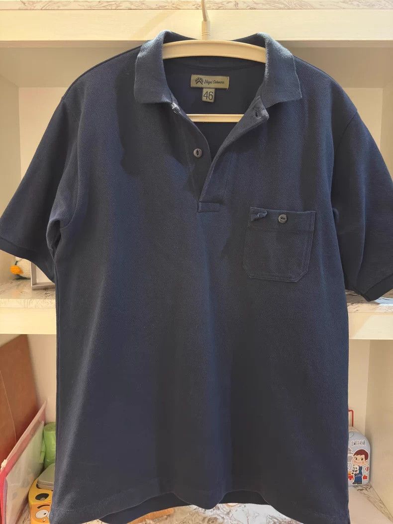 Nigel Cabourn Nigel Cabourn Vintage Rugby Polo - dmc Size US M / EU 48-50 / 2 - 1 Thumbnail