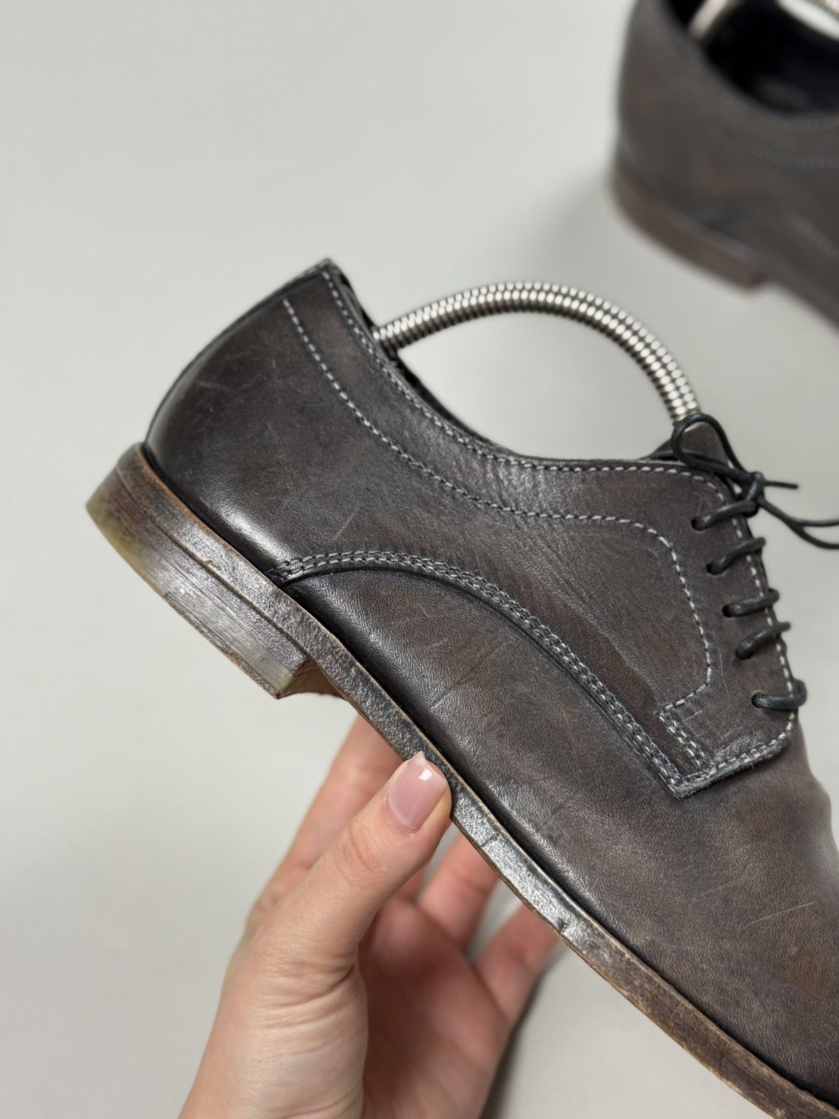 MoMA MOMA Avant-Garde Leather Lace Up Classic Formal Derby Shoes Size US 9 / EU 42 - 6 Thumbnail