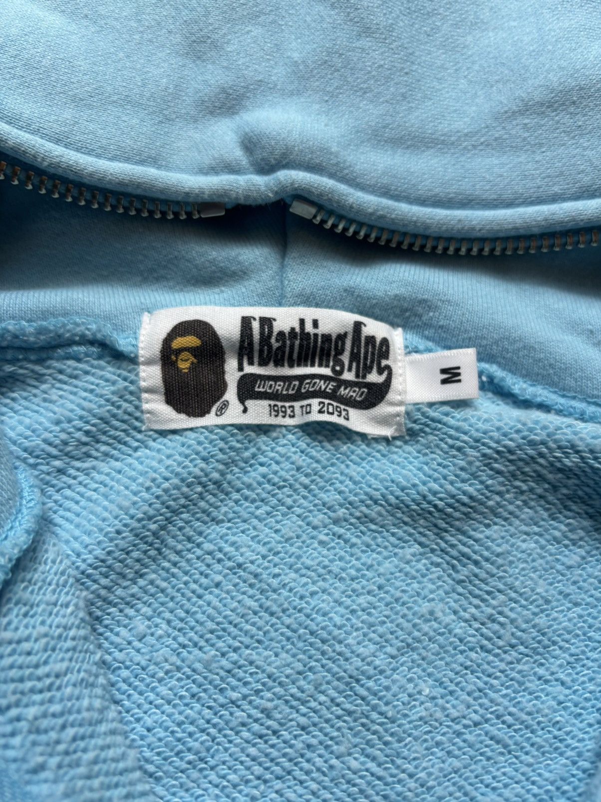 Bape BAPE Marble Camo Liquid College Full Zip Hoodie Size US M / EU 48-50 / 2 - 11 Thumbnail