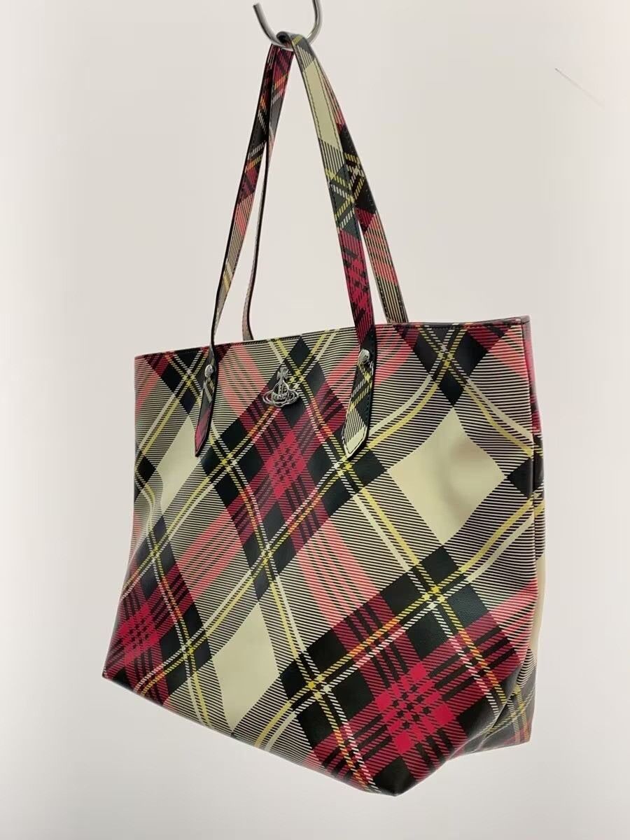 Vivienne Westwood 🐎 Checkered Orb Tote Bag Size ONE SIZE - 2 Thumbnail