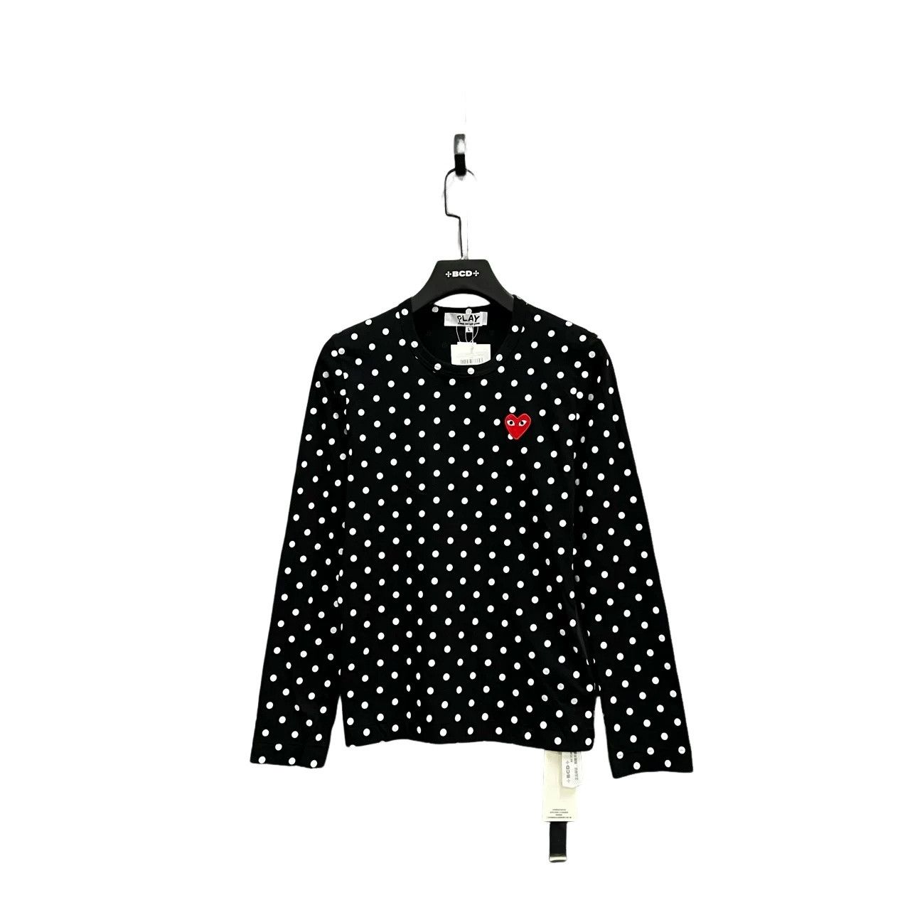 Comme des Garcons Comme des Garçons Play Polka Dot Long Sleeve T-Shirt L Size US L / EU 52-54 / 3 - 1 Thumbnail