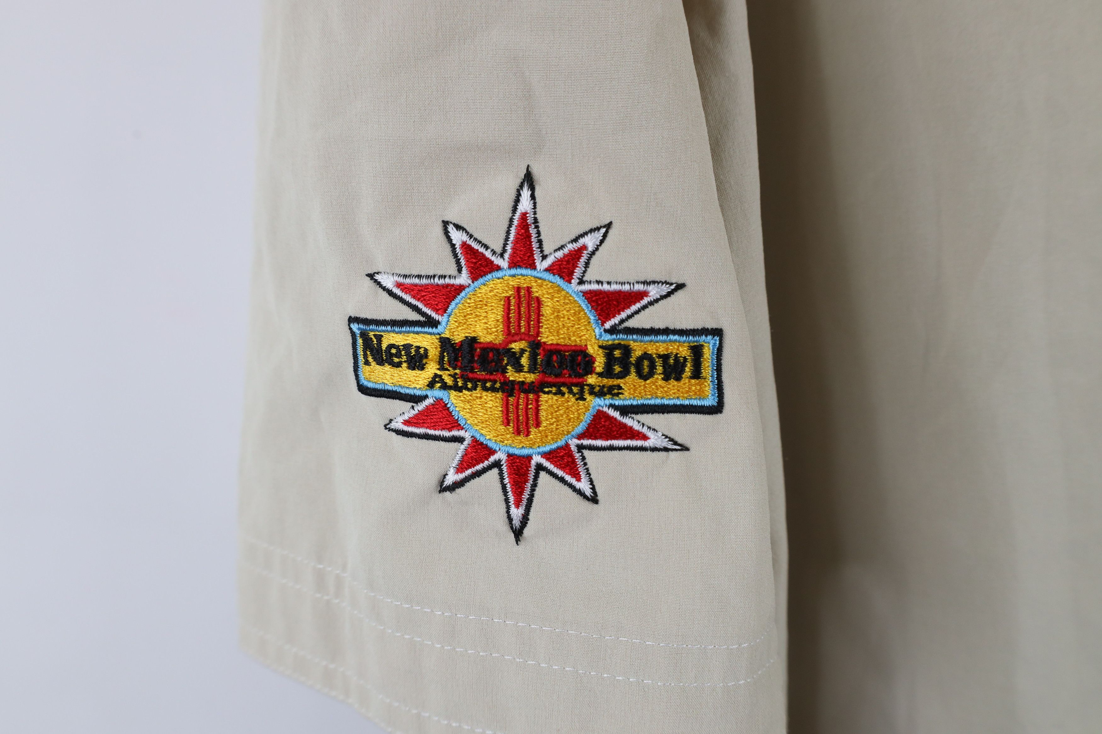 Vintage Vintage ESPN Spell Out New Mexico Bowl Football Polo Shirt Size US XL / EU 56 / 4 - 4 Thumbnail