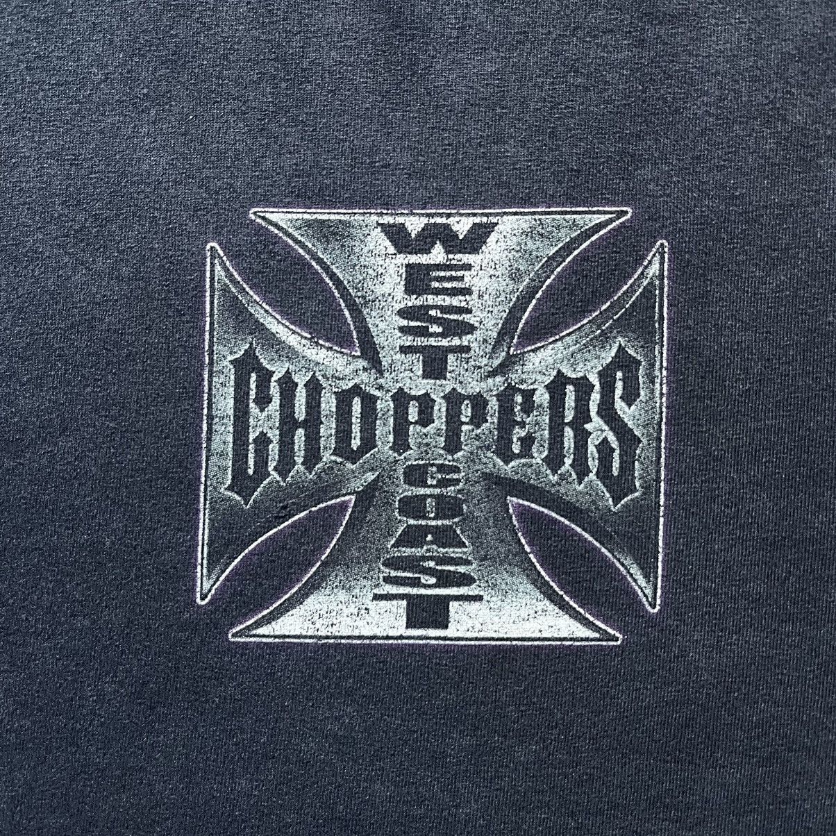 Harley Davidson OG Vintage West Coast Choppers Long Sleeve faded distressed Size US XL / EU 56 / 4 - 4 Thumbnail