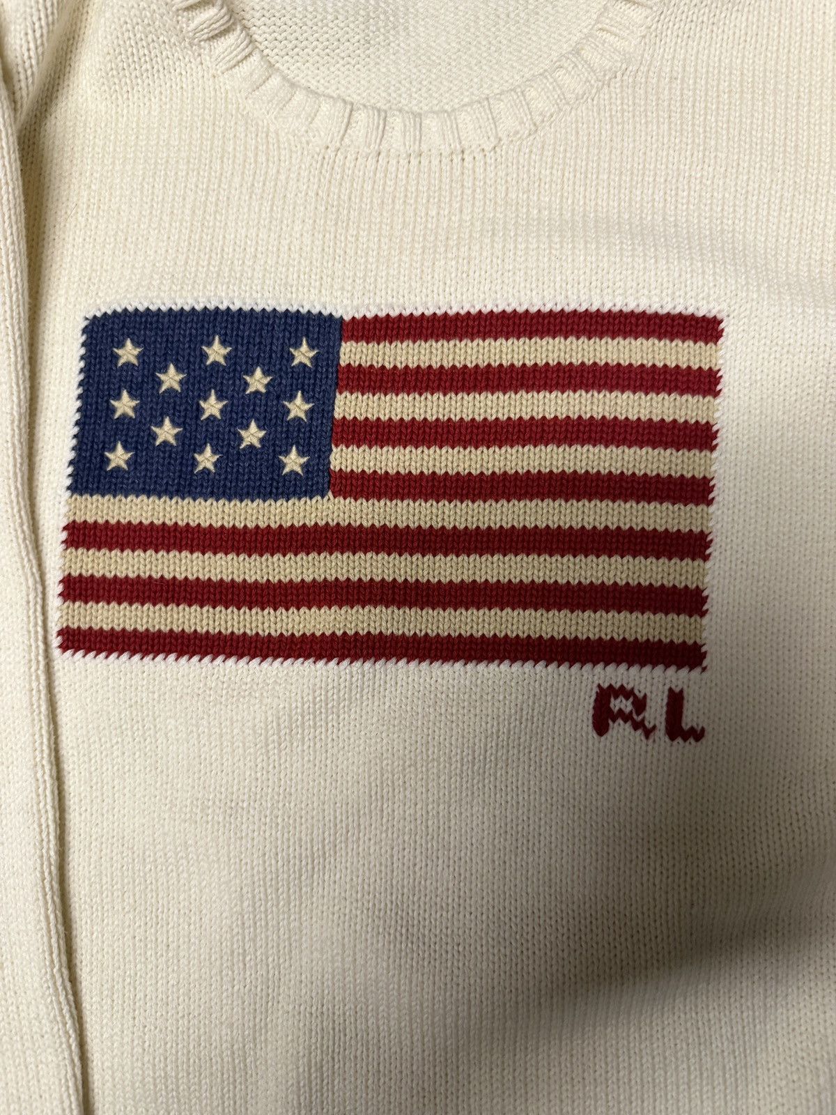 Polo Ralph Lauren Polo Ralph Lauren USA Flag Sweater Size US M / EU 48-50 / 2 - 2 Thumbnail