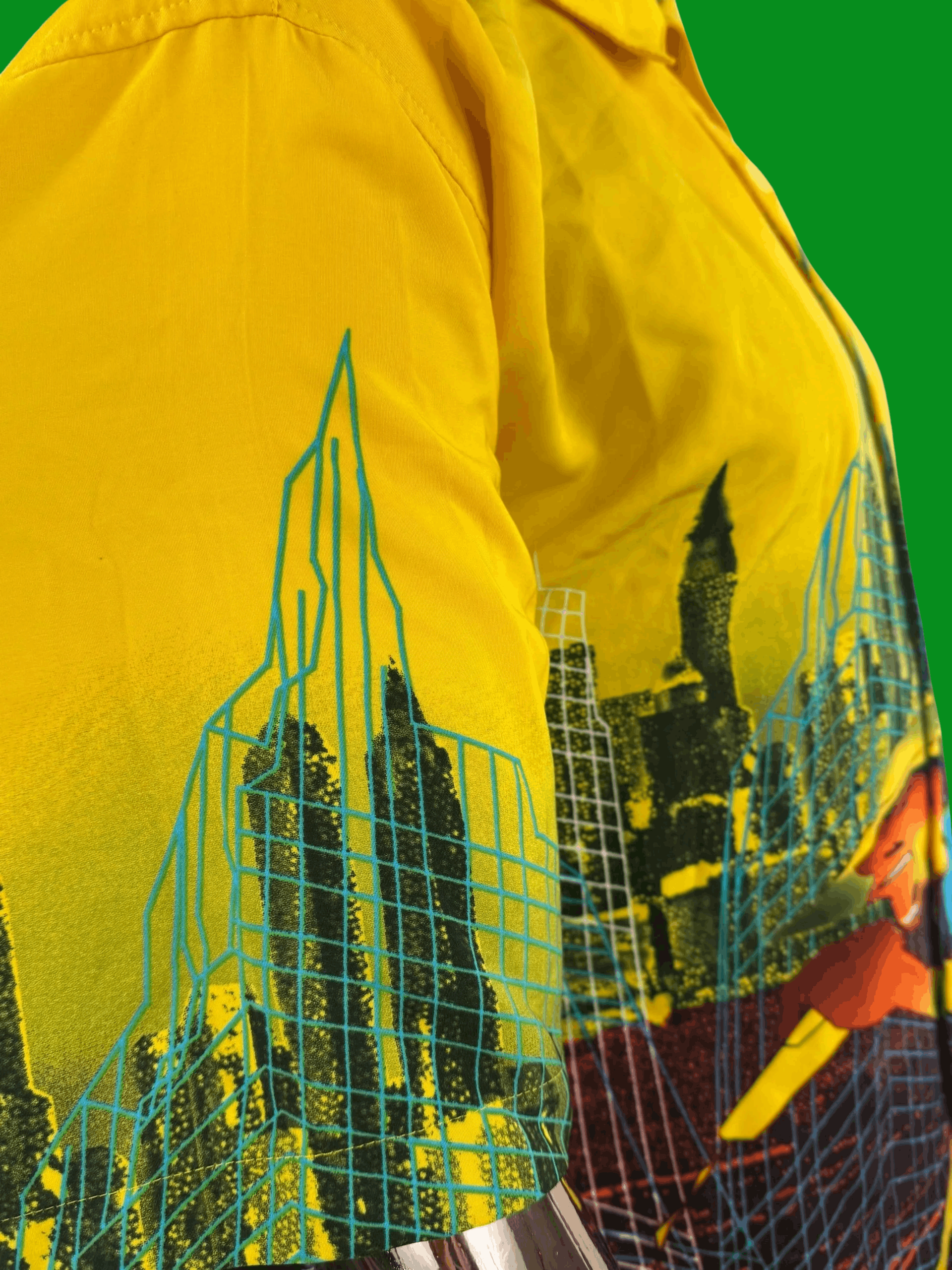 City Hunter VTG Y2K City Hunter Original Collection NYC Skyline Graphic Size US L / EU 52-54 / 3 - 5 Thumbnail