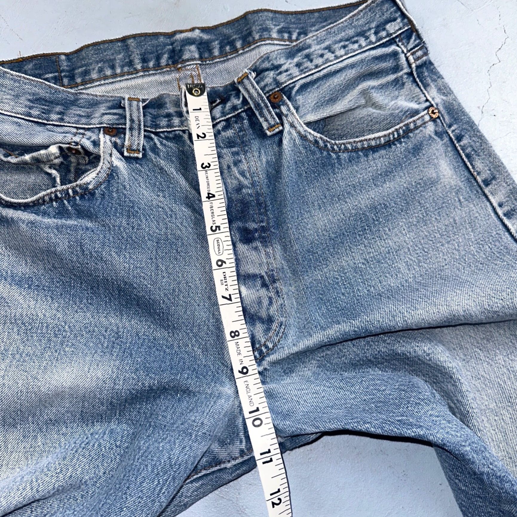 Levi's VINTAGE Levi's 501 Jeans Straight Denim Blue 33x40 80s USA XX Light Wash 30x34 Men M/L XXL? Size US 33 - 6 Thumbnail