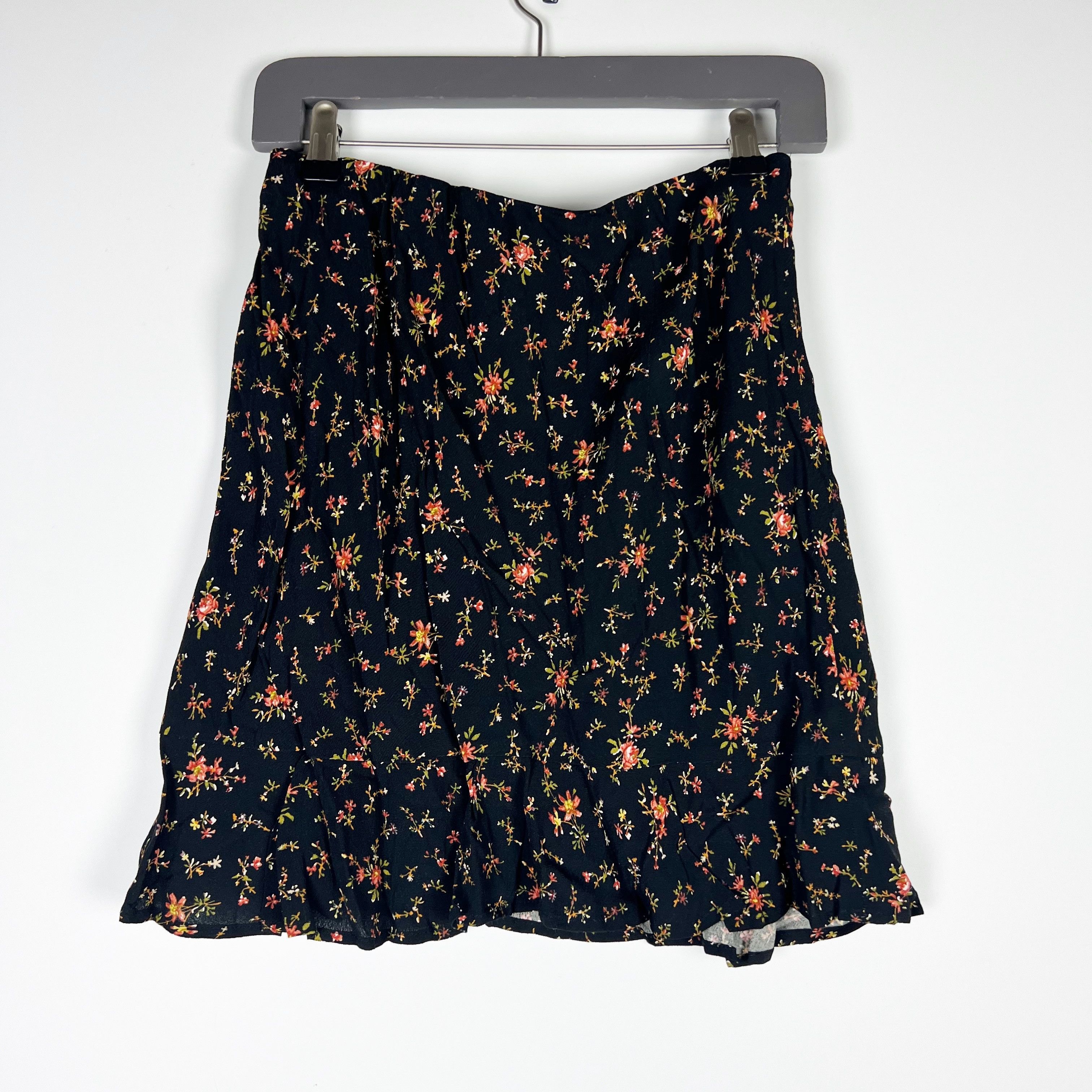 Madewell NEW Madewell Flounce Hem Mini Slip Skirt Fresh Size 27" / US 4 / IT 40 - 4 Thumbnail
