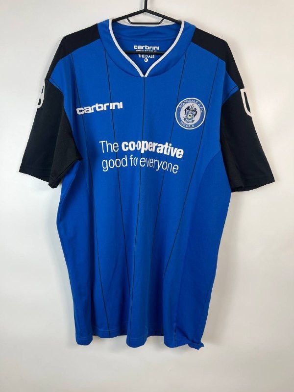 Vintage ROCHDALE ENGLAND 2011/2012 HOME FOOTBALL SHIRT CARBRINI Sz L Size US XL / EU 56 / 4 - 1 Thumbnail