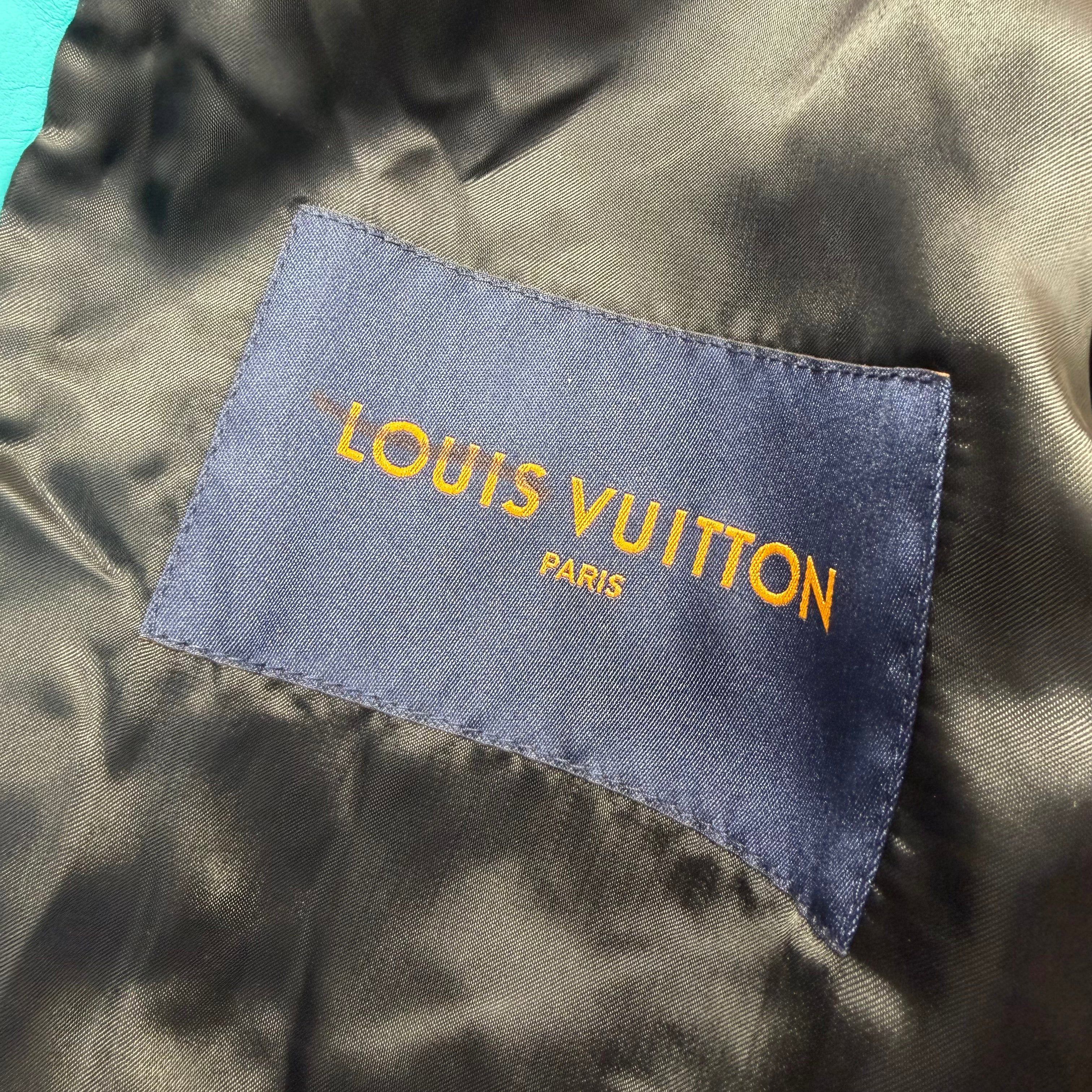 Louis Vuitton Louis Vuitton Graphic Leather Jacket XL Size US XL / EU 56 / 4 - 5 Thumbnail