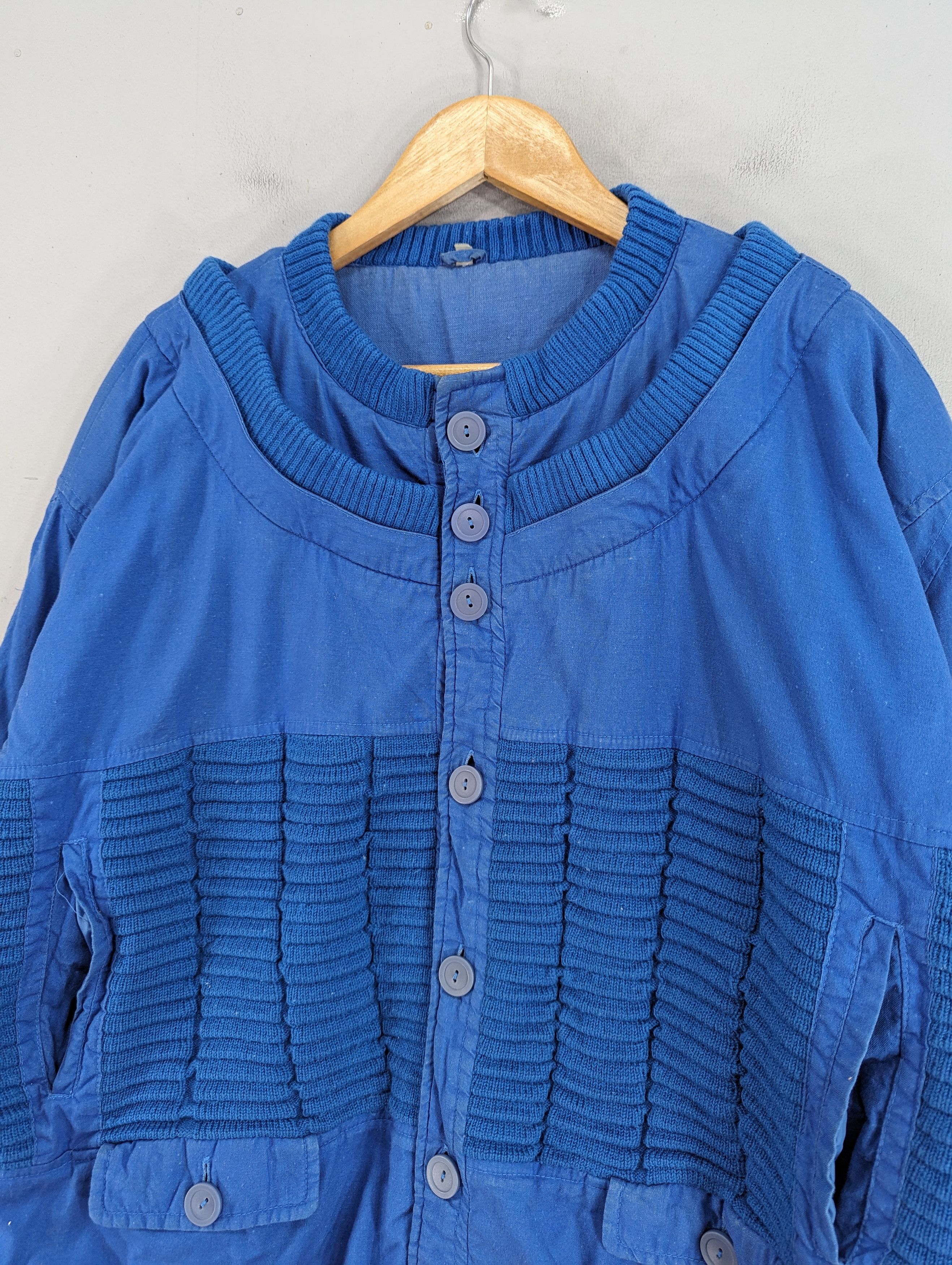 Japanese Brand 🔥Vintage C.P.S Collection Bomber Button Ups Jacket Size US L / EU 52-54 / 3 - 8 Thumbnail