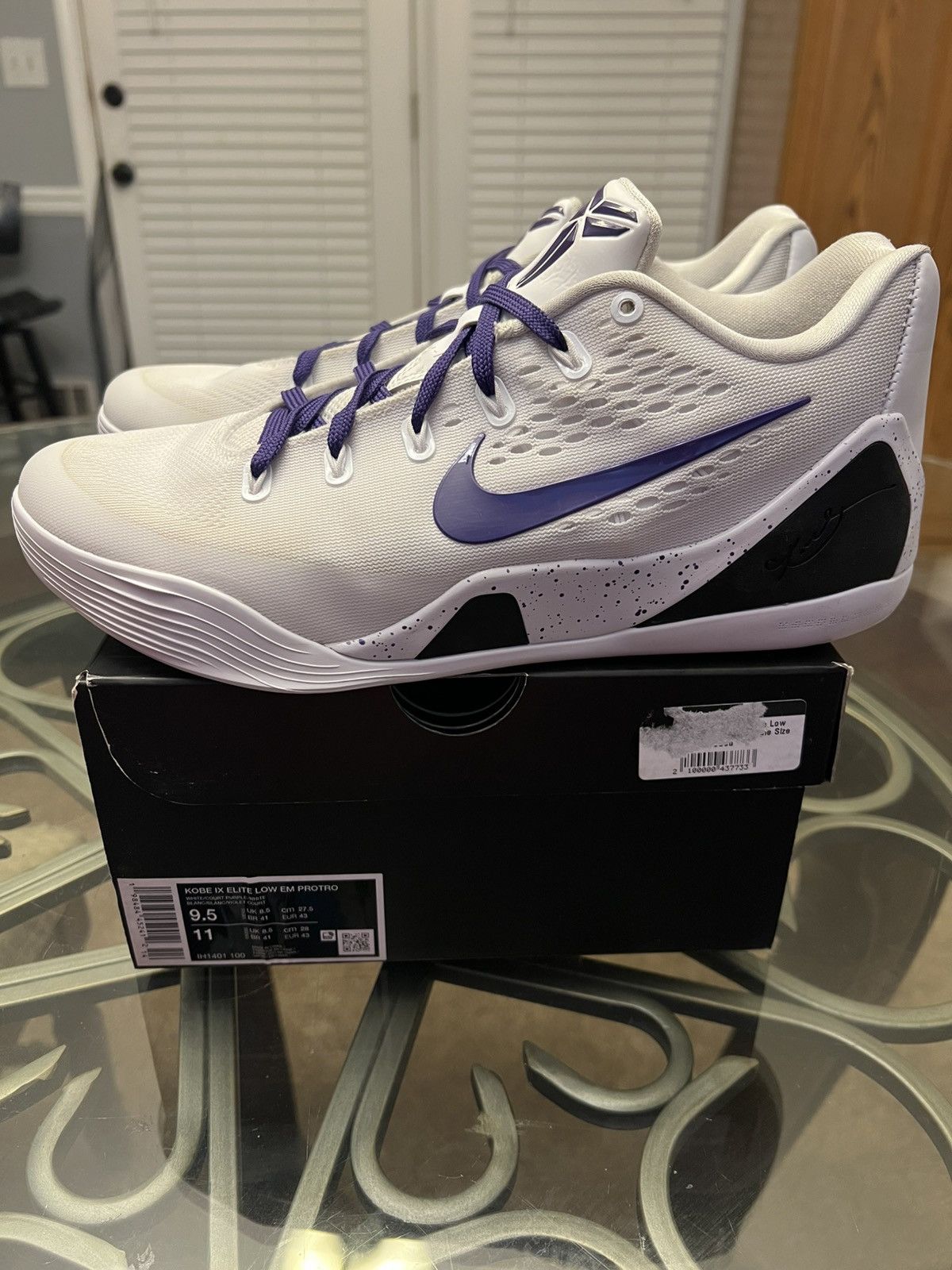 Nike Kobe 9 EM Protro “Lakers Home” 2025 Size US 9.5 / EU 42-43 - 2 Thumbnail