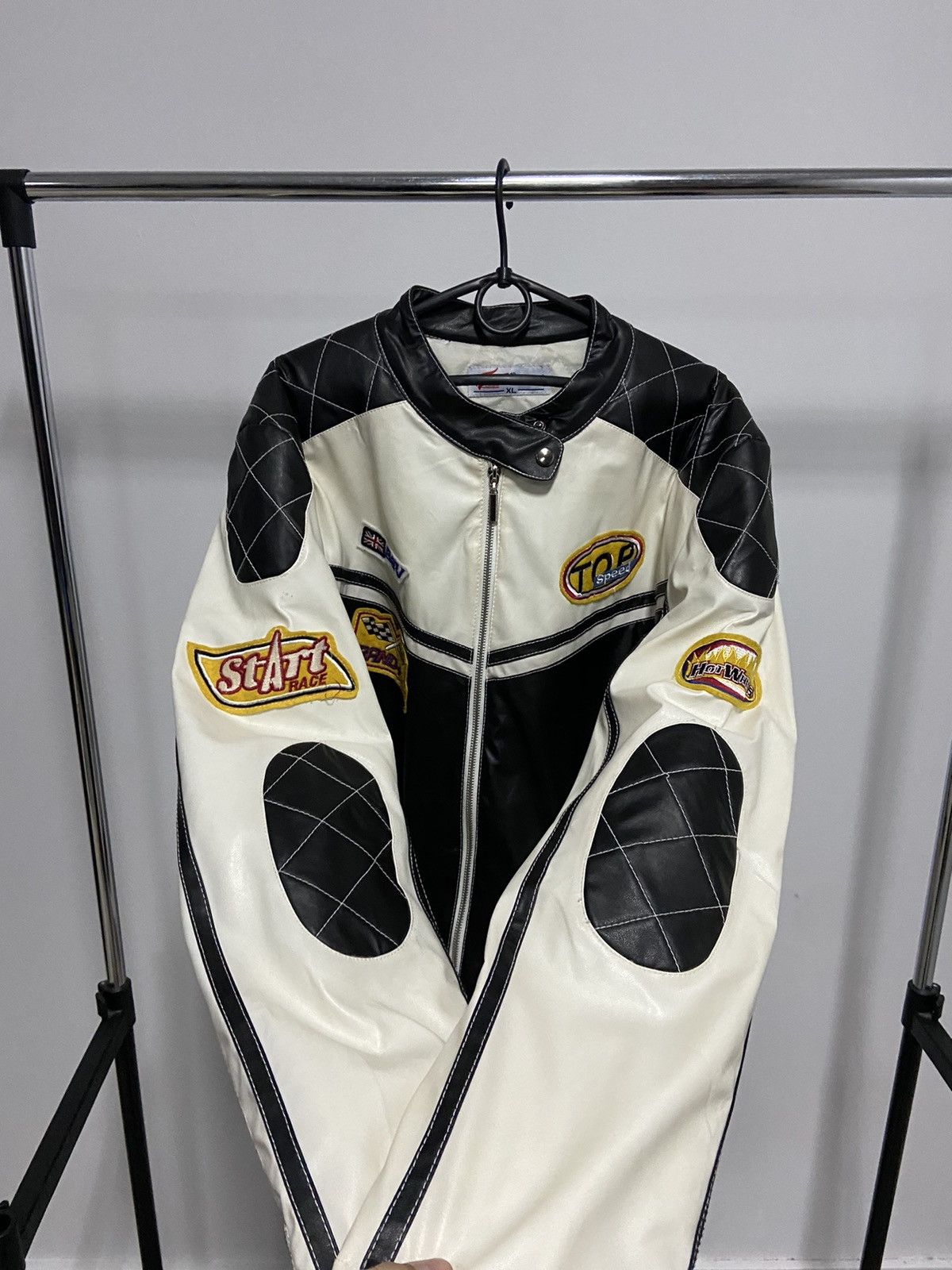 Vintage Wonder team racing jacket hot wheels 🛞 big logo Size US XL / EU 56 / 4 - 5 Thumbnail