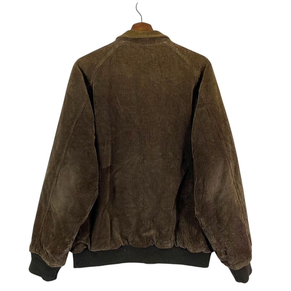 Lacoste × Vintage VINTAGE LACOSTE SPORTSWEAR CORDUROY BOMBER JACKET Size US L / EU 52-54 / 3 - 8 Thumbnail