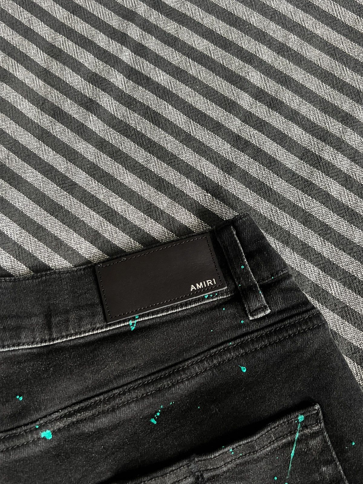 Amiri Amiri Paint Splatter Jeans Size US 34 / EU 50 - 18 Thumbnail