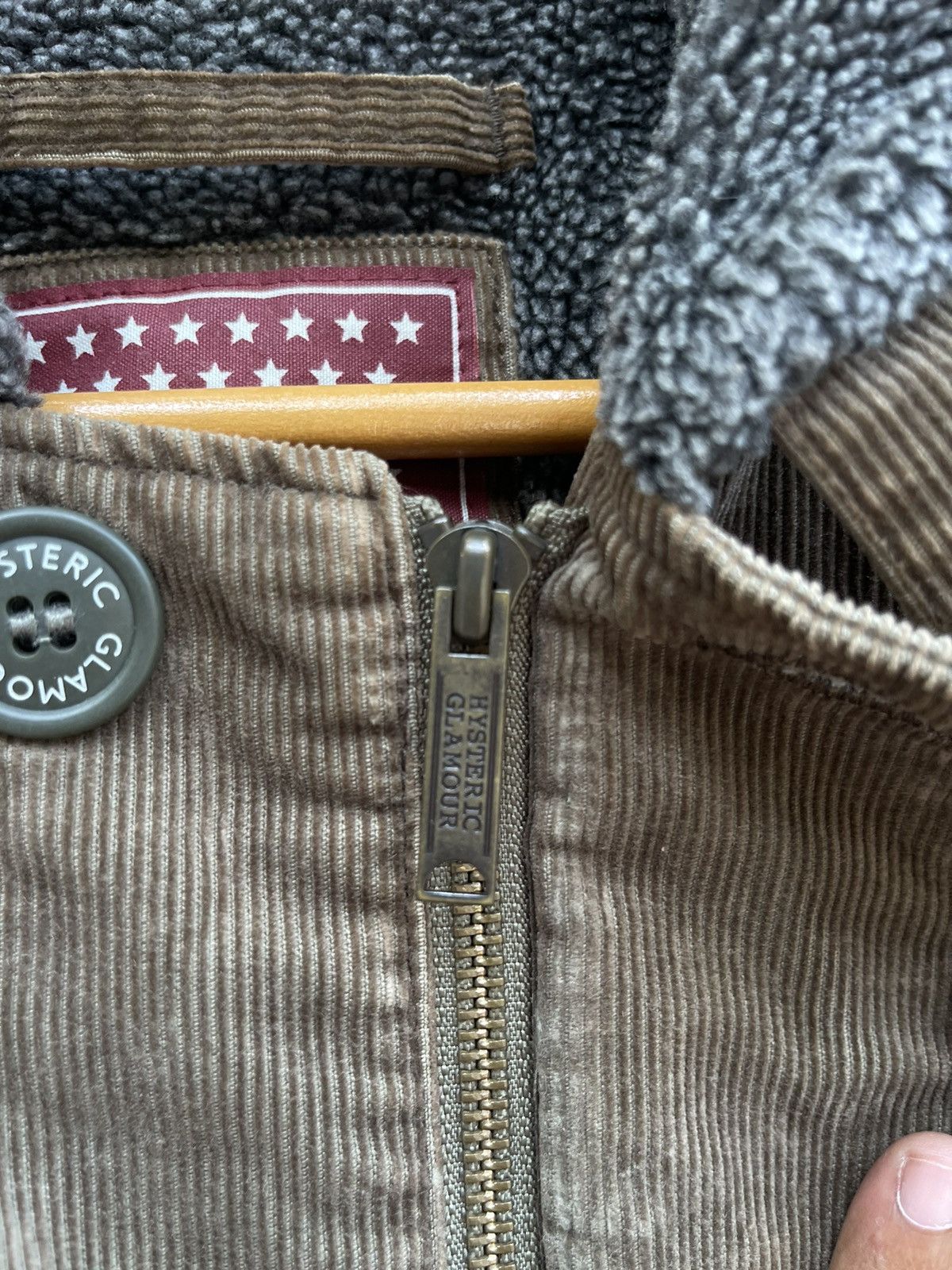 Hysteric Glamour Rare Hysteric Glamour Team Hysteric U.S. Fleece-Lined Jacket Size US M / EU 48-50 / 2 - 7 Thumbnail
