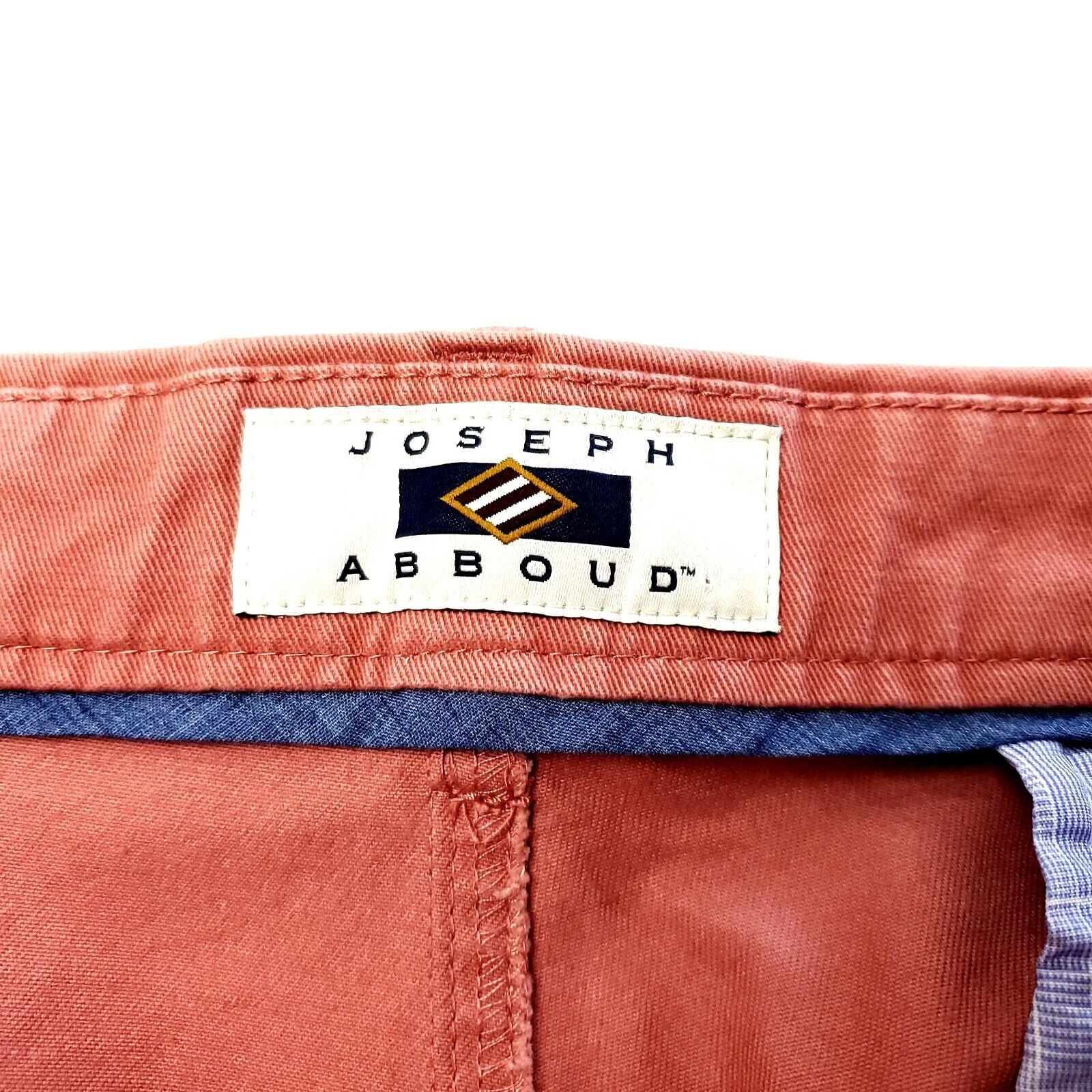 Joseph Abboud Joseph Abboud Cotton Spandex Chino Pants Jeans 39/33 Salmon Size US 39 - 3 Thumbnail